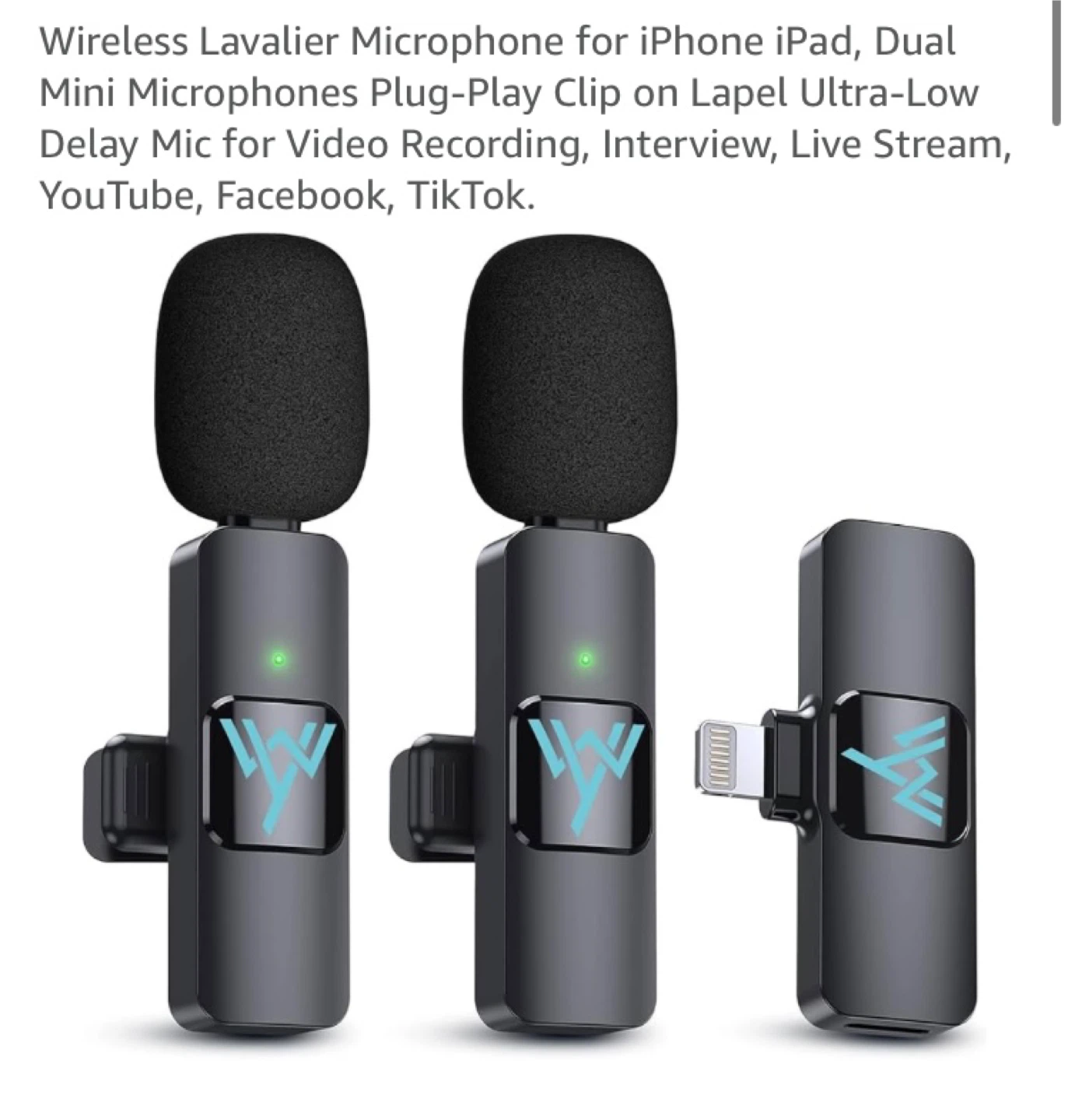 YIDEING Wireless Radio Microphone Set - photo 2