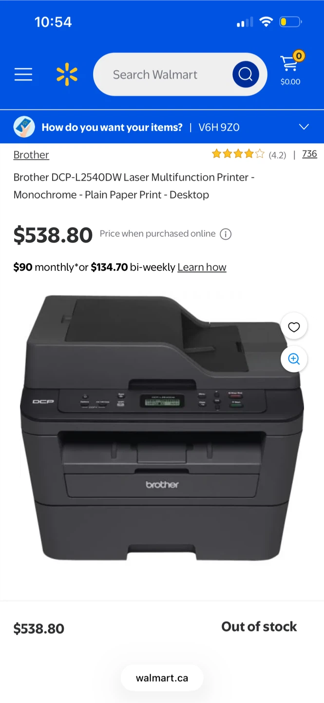 Brother Wireless Laser Printer DCP-L2540DW – Print/Scan/Copy - photo 3