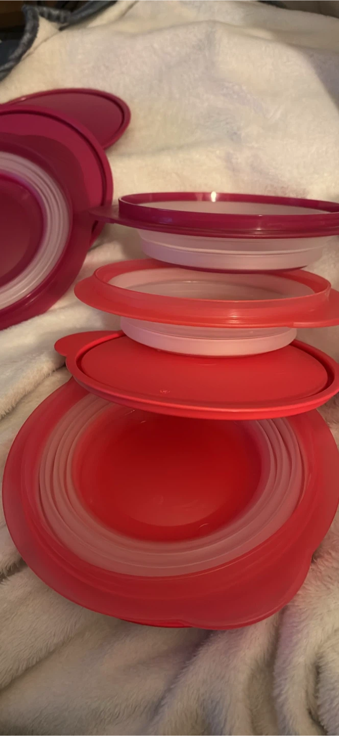 Tupperware Collapsible Food Storage Containers Set