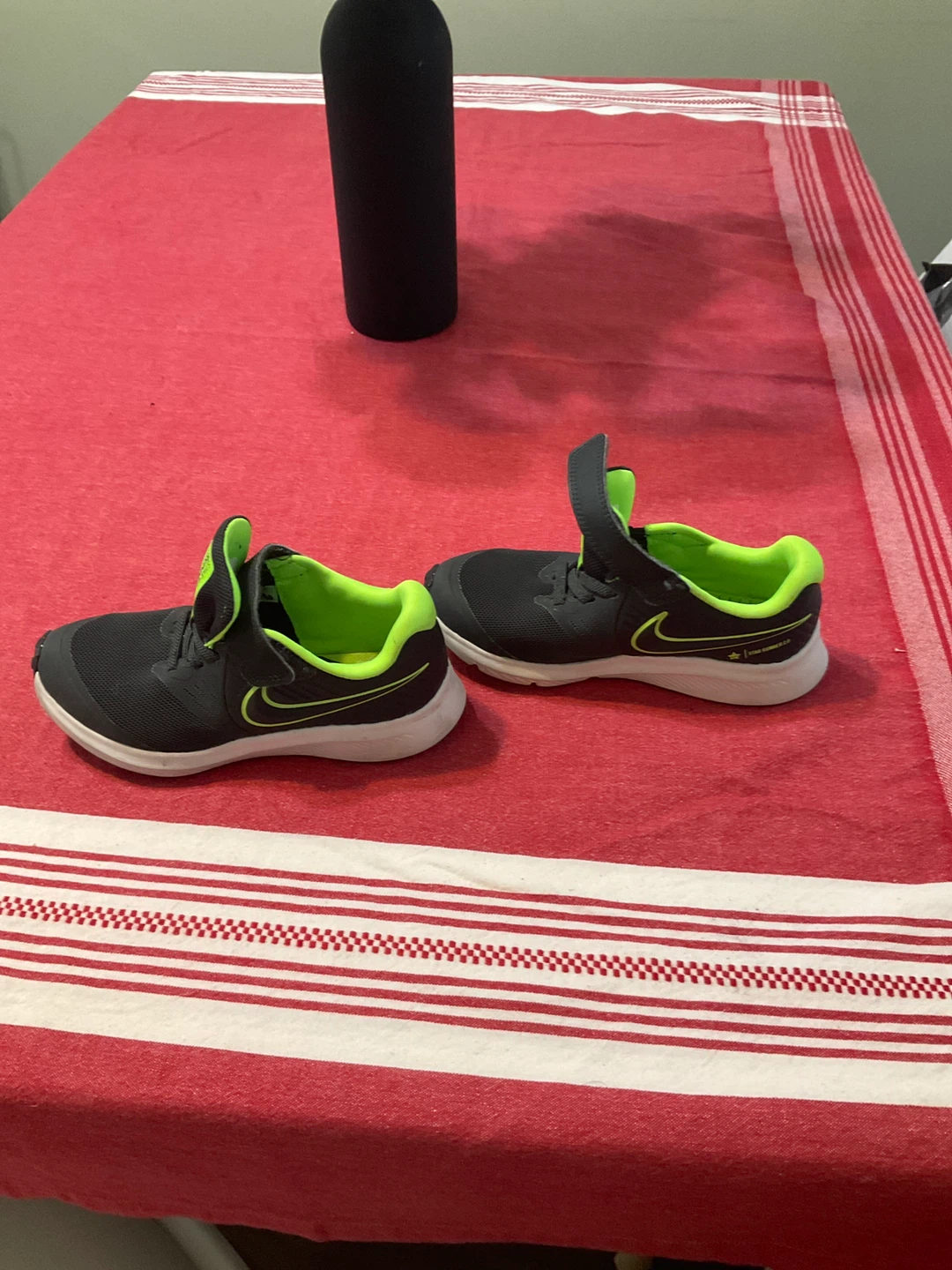 Nike Star Runner Kids Shoes Grey/Lime - photo 2