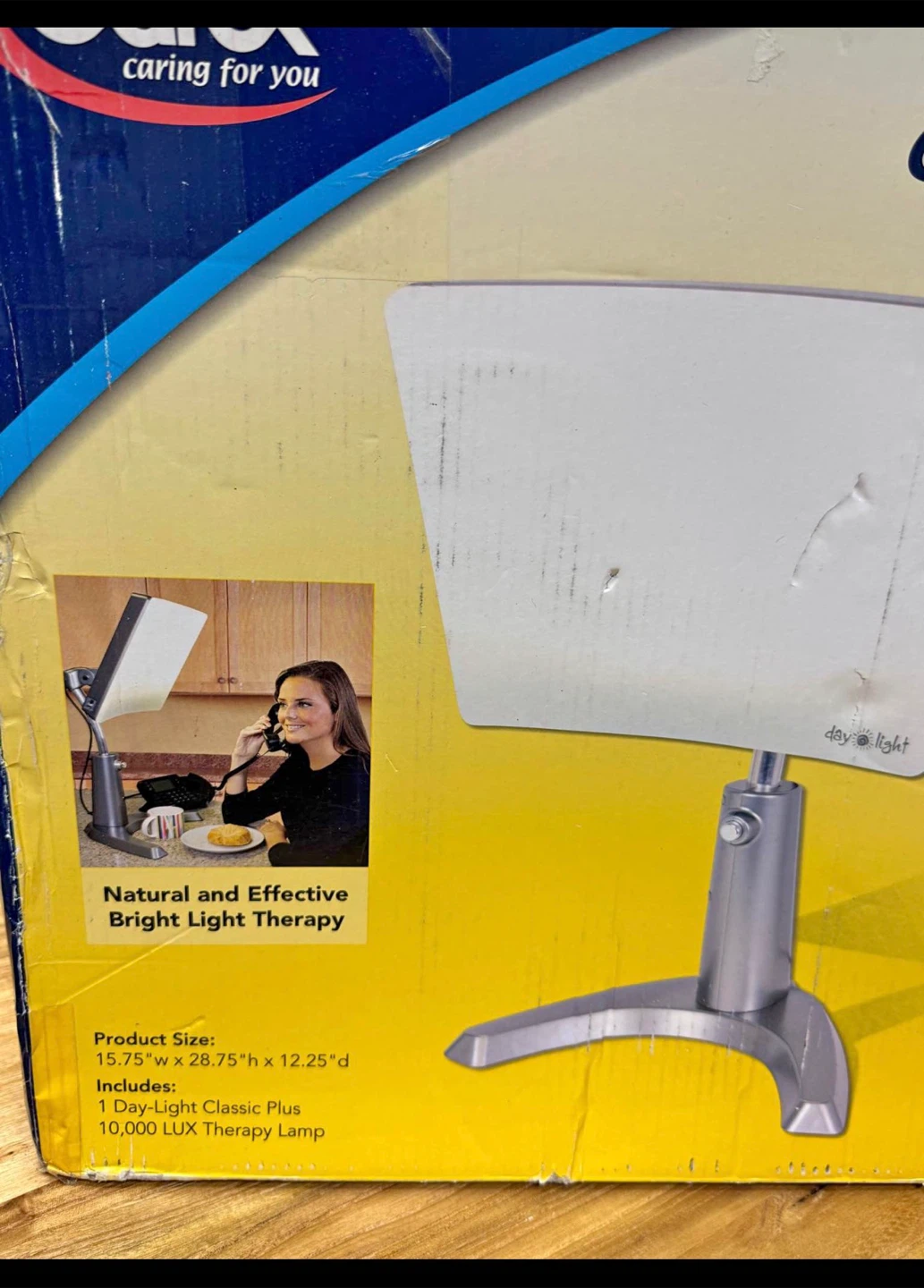 Daylight Classic Plus 10,000 LUX Therapy Lamp