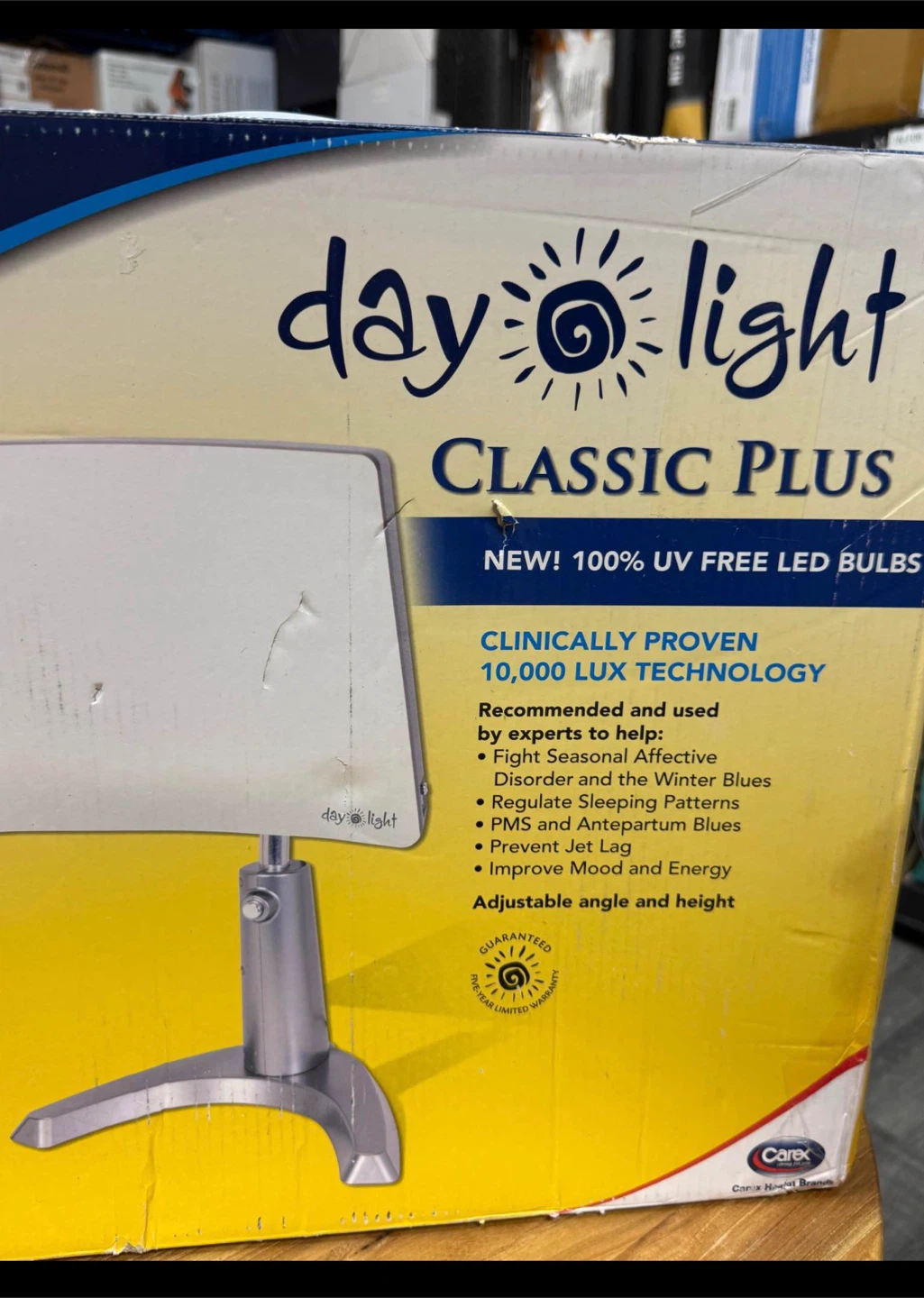 Daylight Classic Plus 10,000 LUX Therapy Lamp - photo 2
