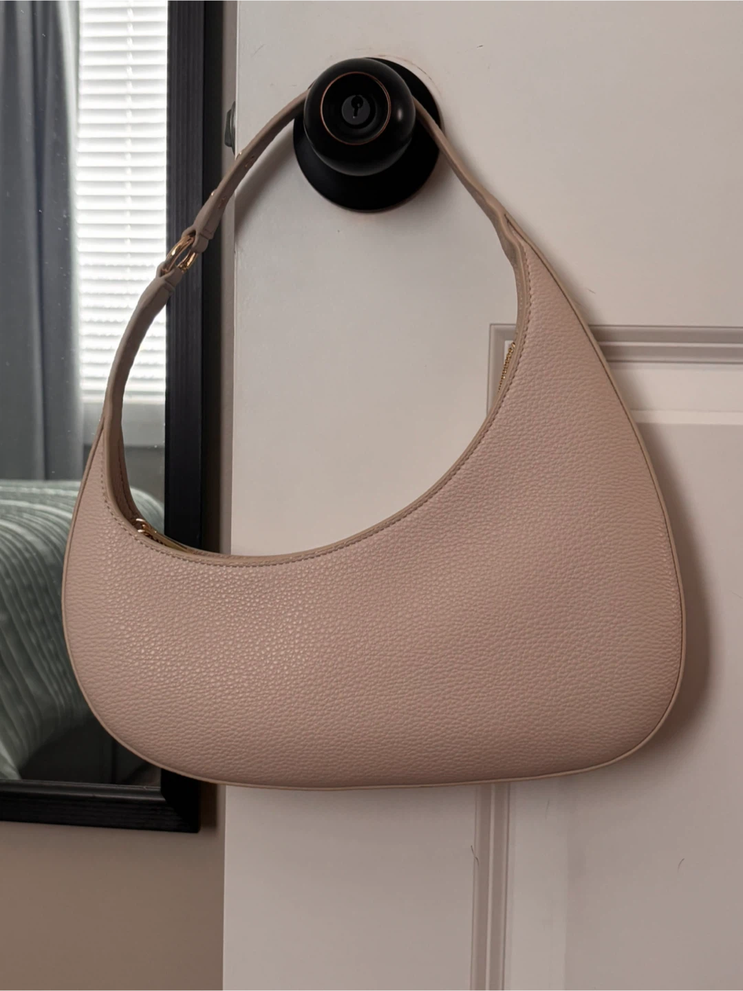 JW Pei Cream Crescent Shoulder Bag - photo 2