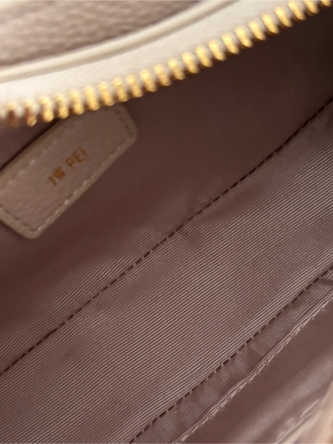 JW Pei Cream Crescent Shoulder Bag - photo 3