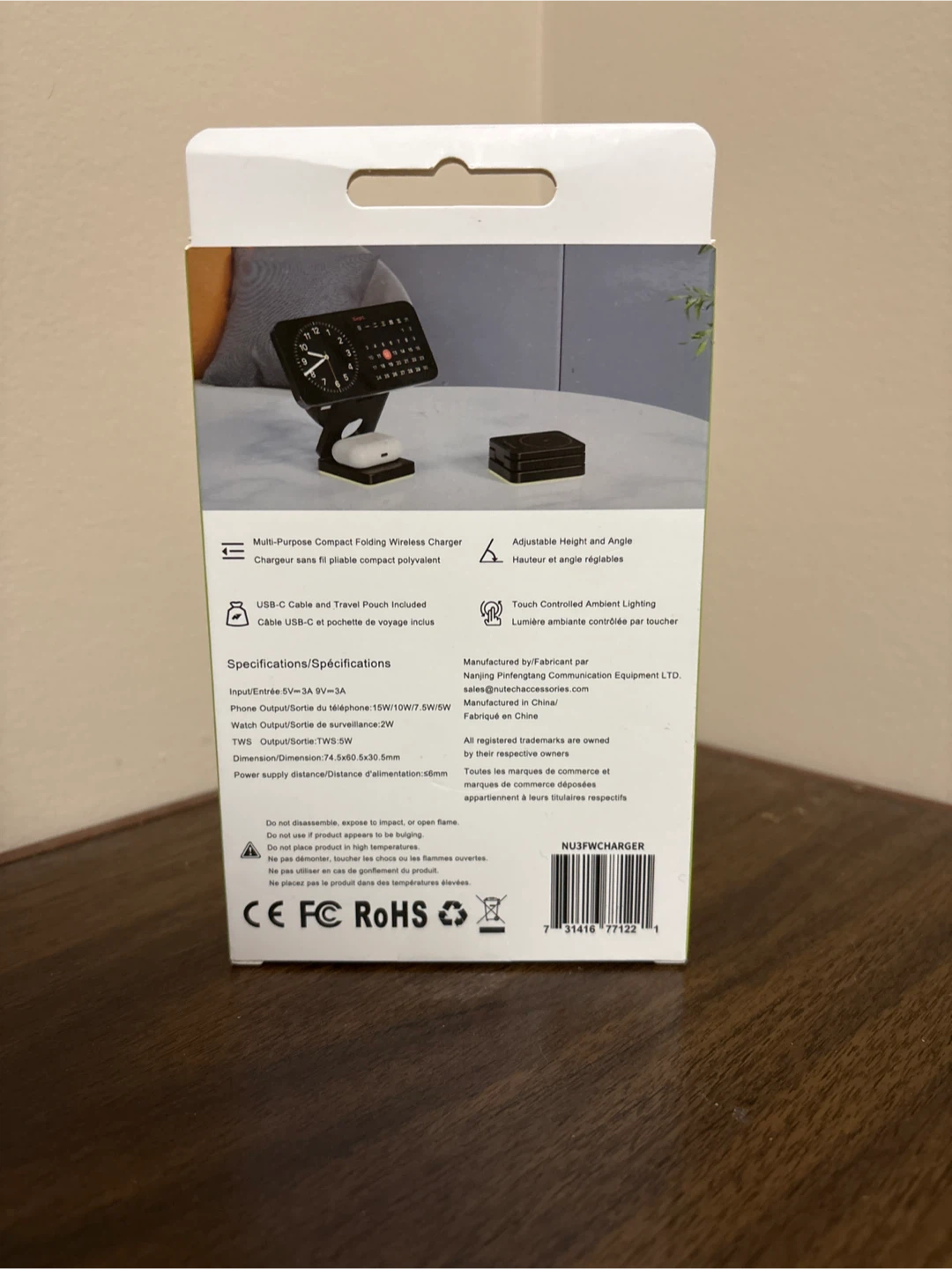 3 in 1 charger stand (portable) - photo 2