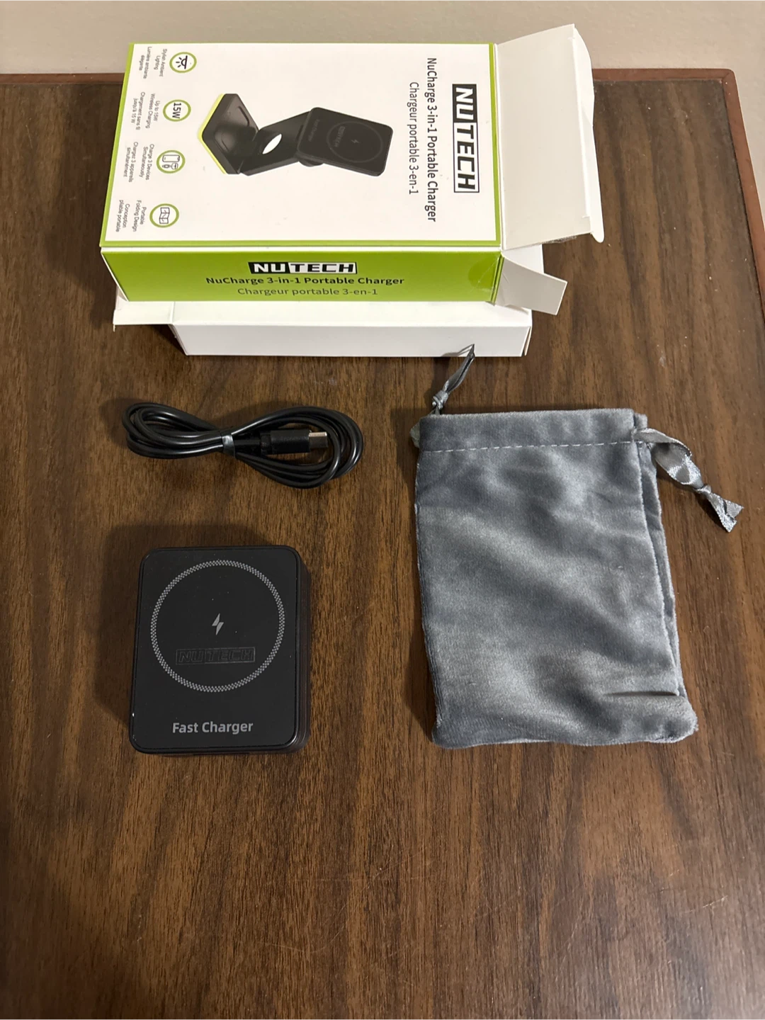 3 in 1 charger stand (portable) - photo 4