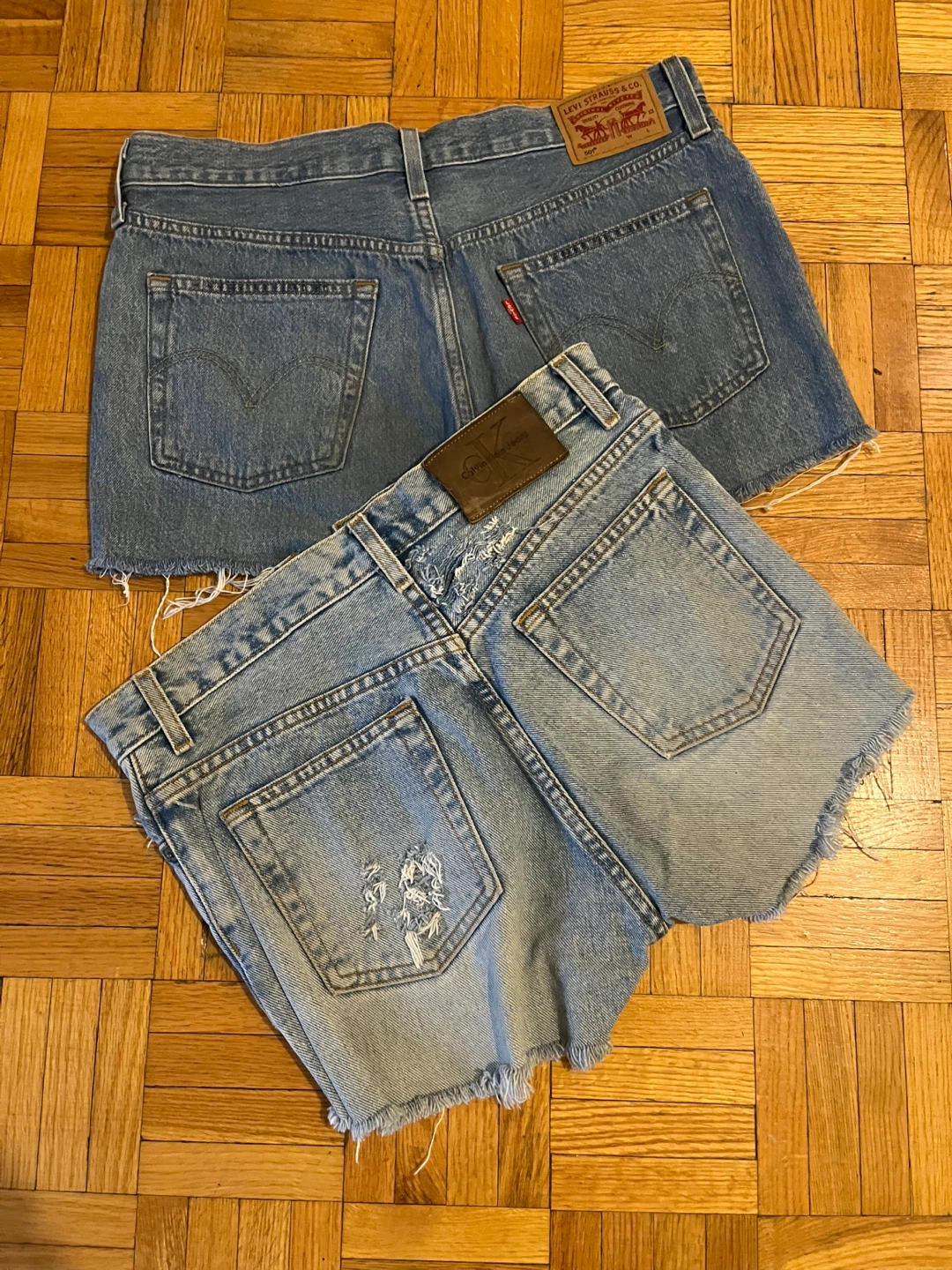 $40 both Levi's & Calvin Klein Denim Shorts Bundle