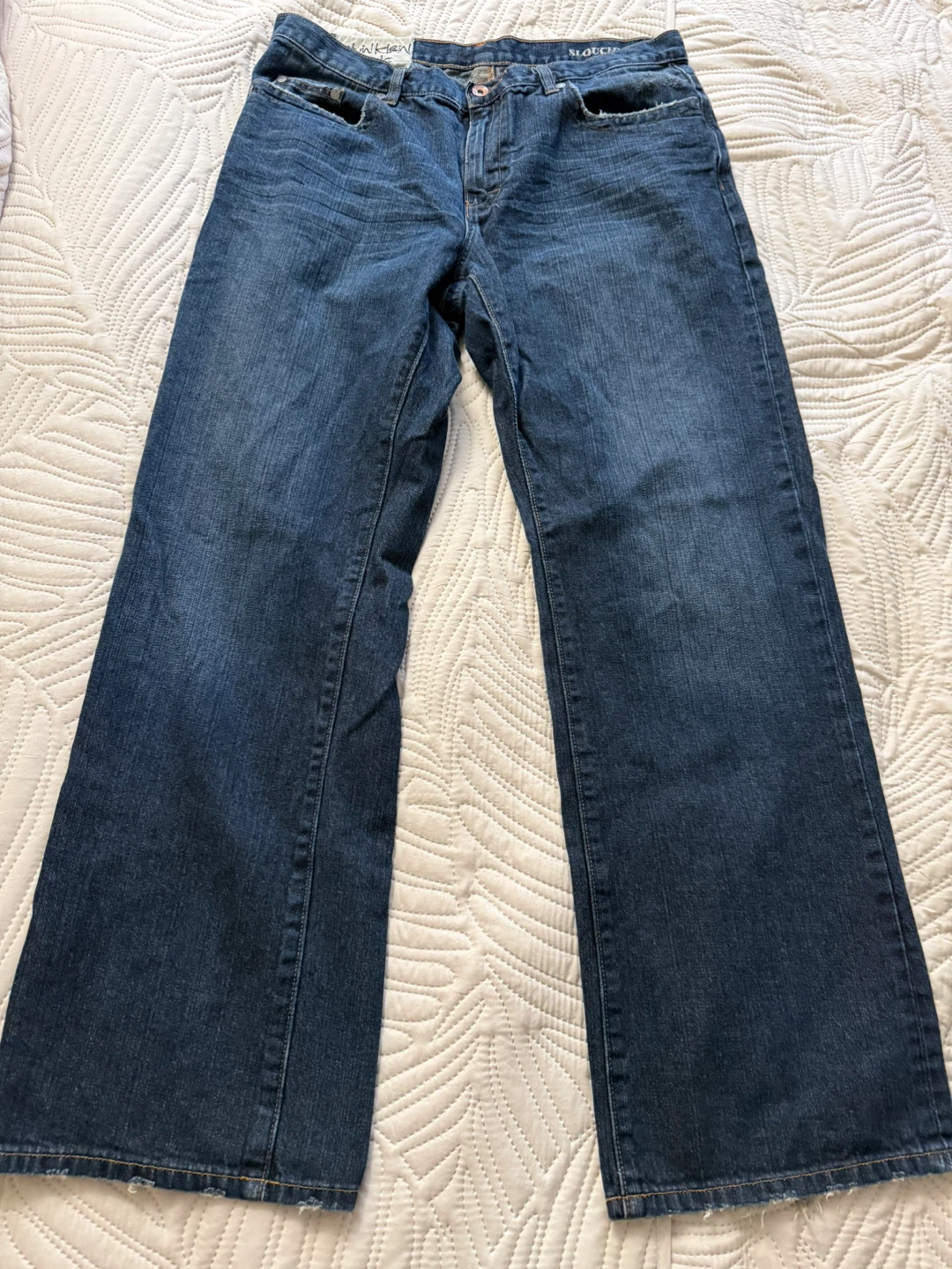 Calvin Klein Jeans Slouchy Blue Denim Jeans