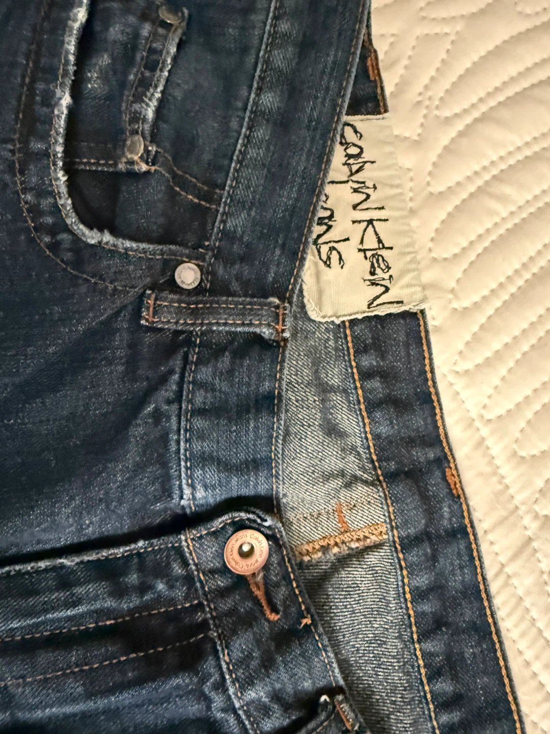 Calvin Klein Jeans Slouchy Blue Denim Jeans - photo 5