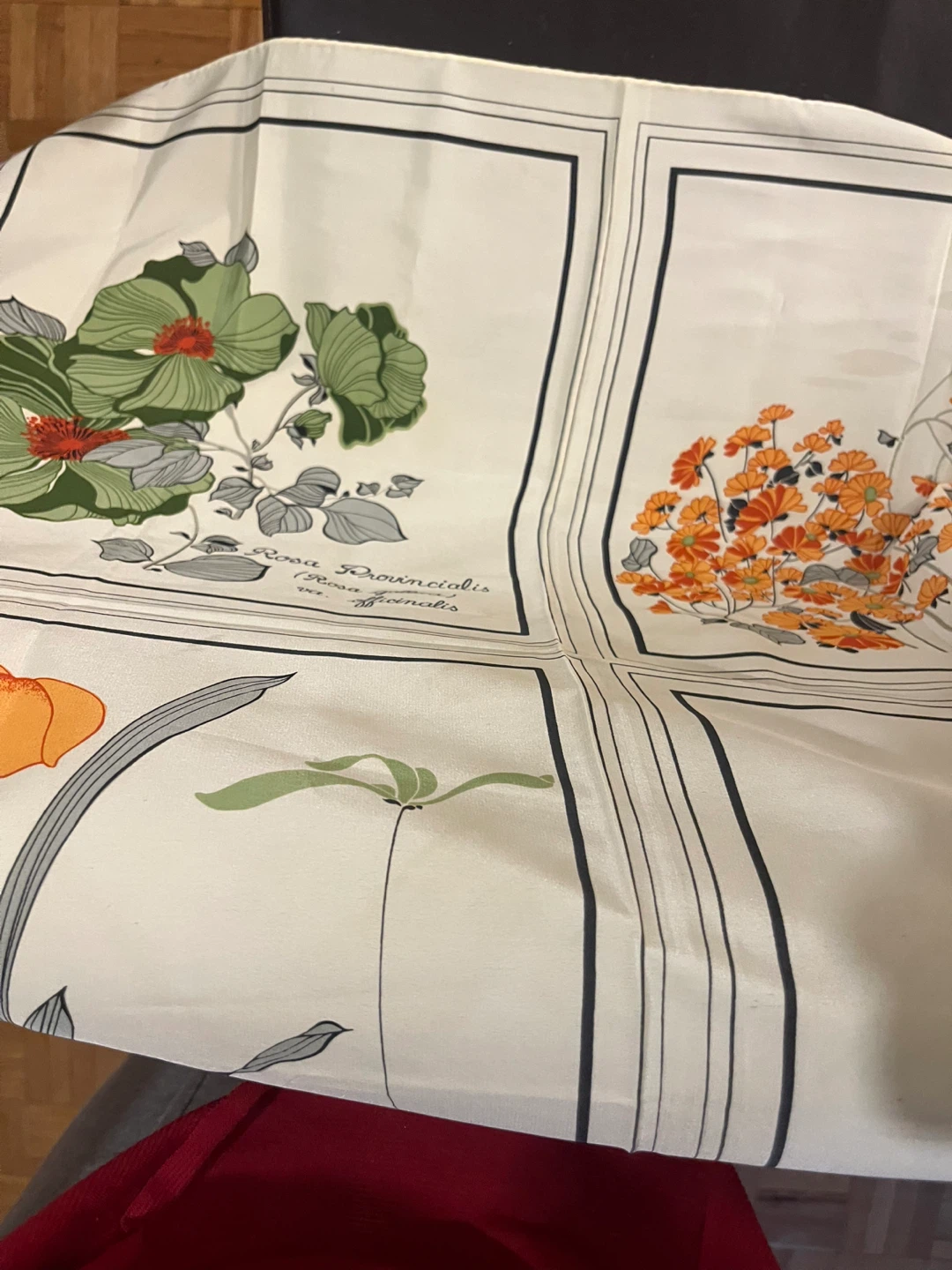 ECHO SILK SCARF Botanical Print Silk Scarf - photo 4