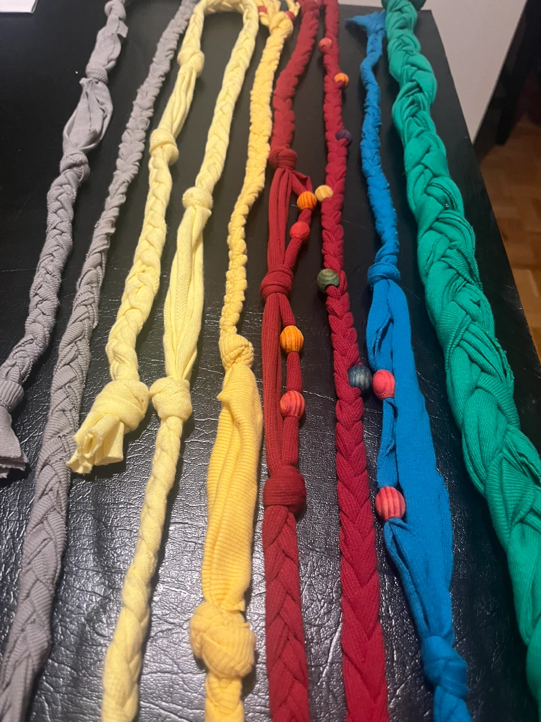 Custom design, cotton, braided belts, multiple colours - photo 3