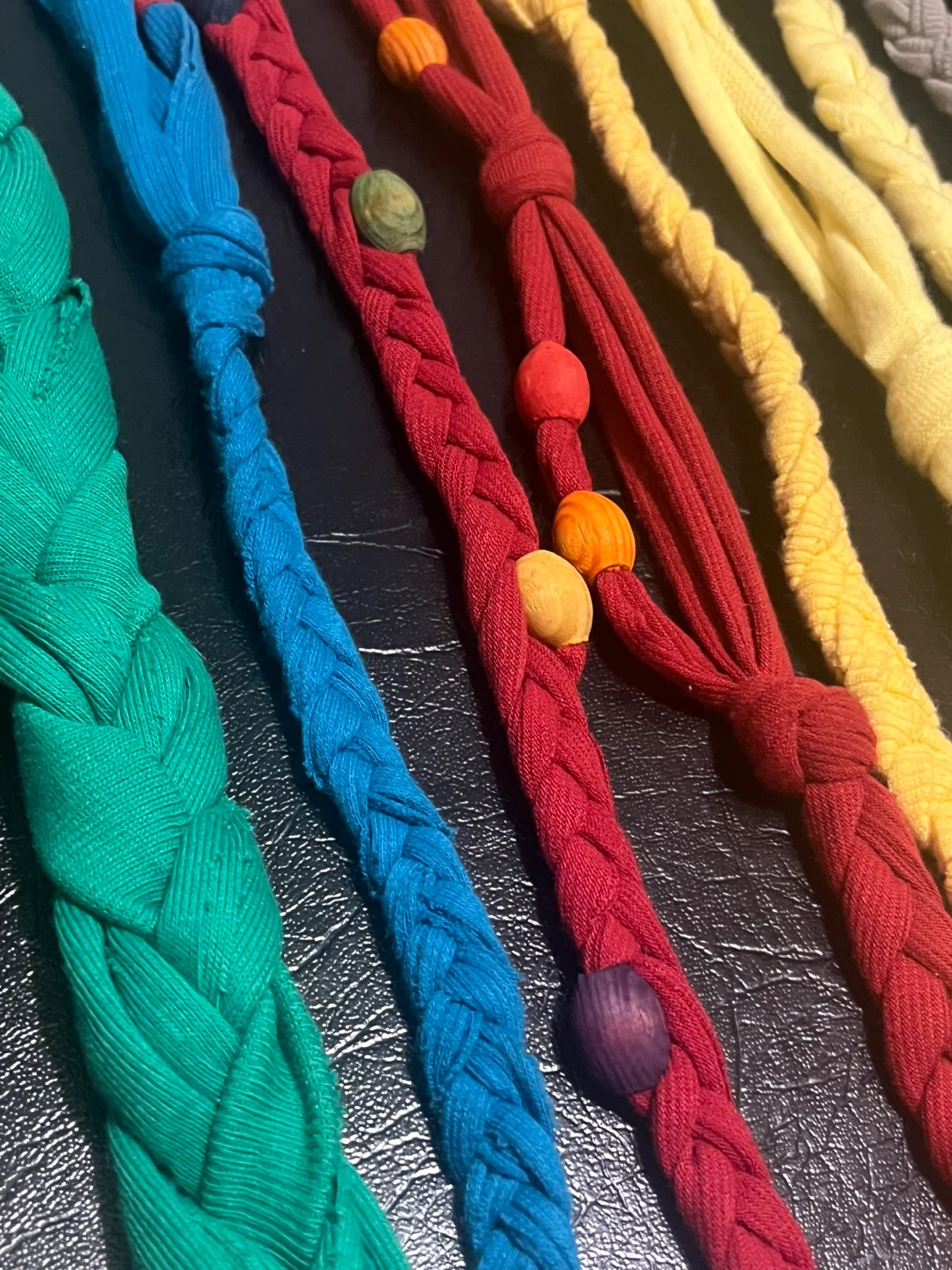 Custom design, cotton, braided belts, multiple colours - photo 4
