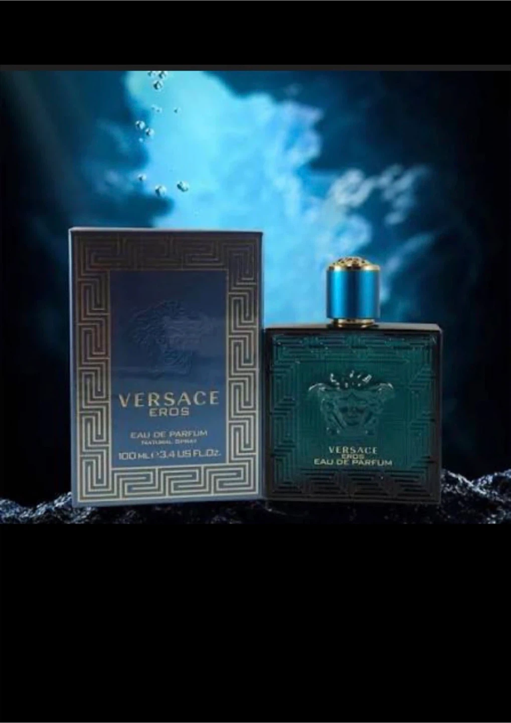 Versace Eros Eau de Parfum for Men - 100ml