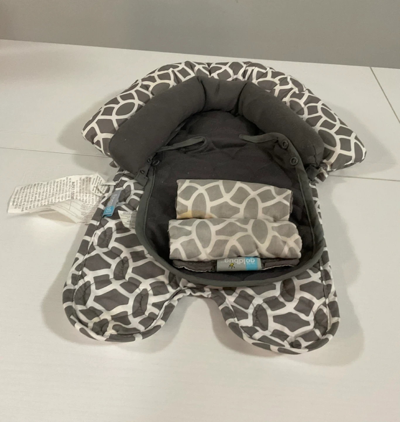 Infant Support Pillow Set with Giraffe Print - photo 2