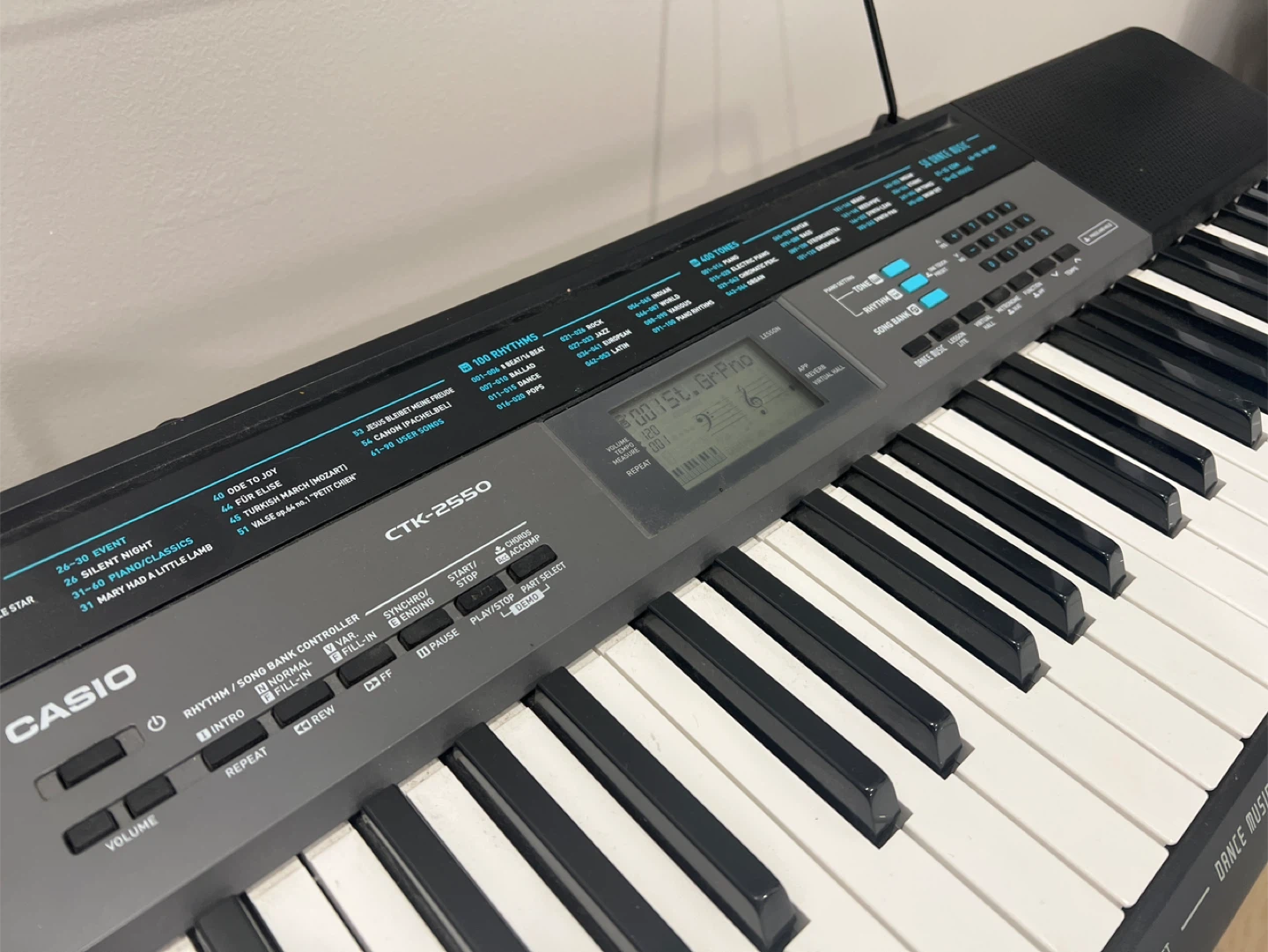 Casio CTK-2550 Electronic Keyboard with Stand - photo 4