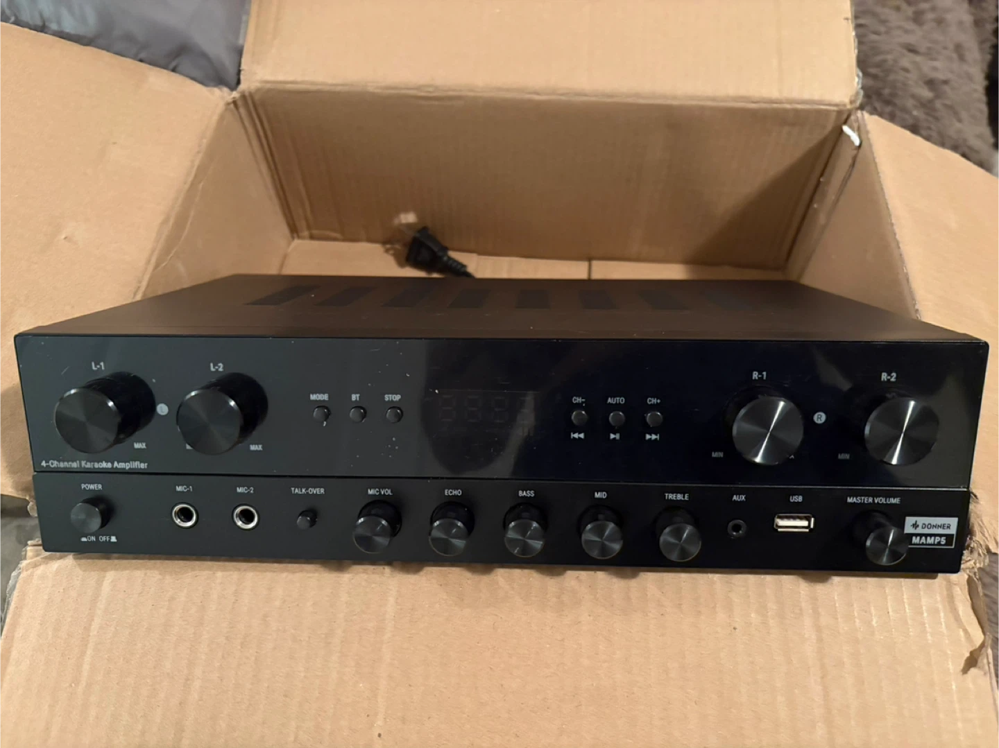 Donner 4-Channel Karaoke Amplifier - photo 3