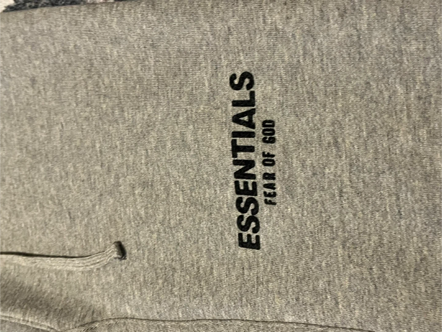 Essentials Fear of God Grey Hoodie and Sweatpants Set - photo 5