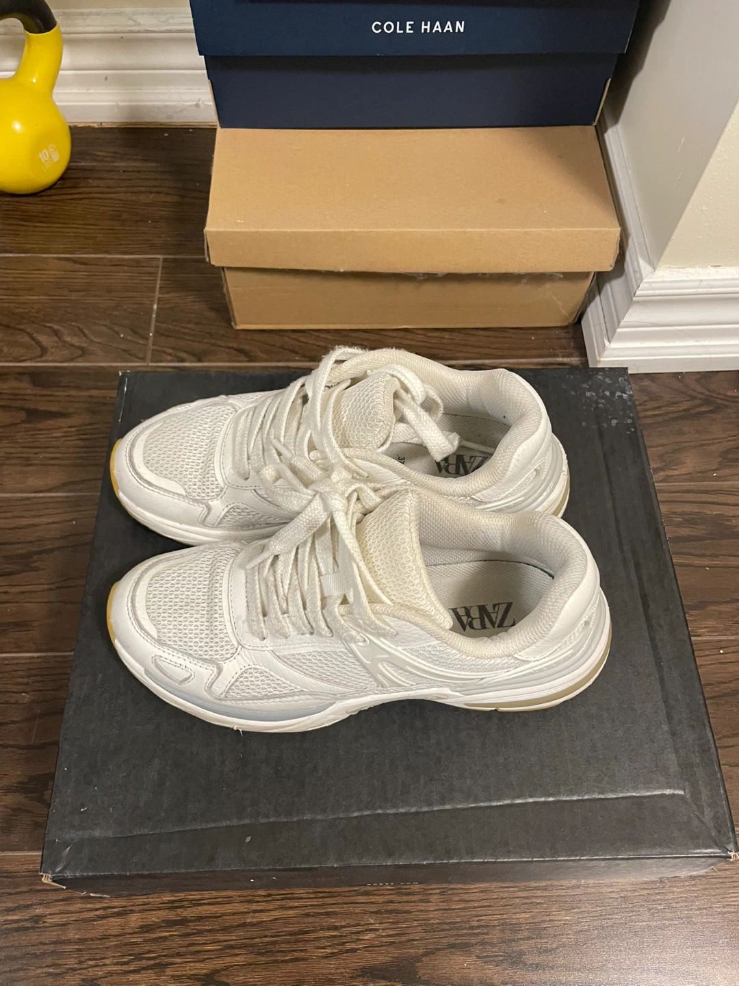 White ZARA Sneakers - photo 2