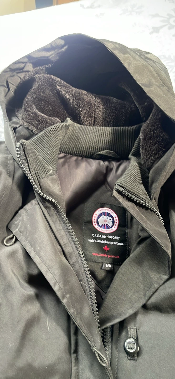 Canada Goose Parka black Coat Size YOUTH L - photo 2