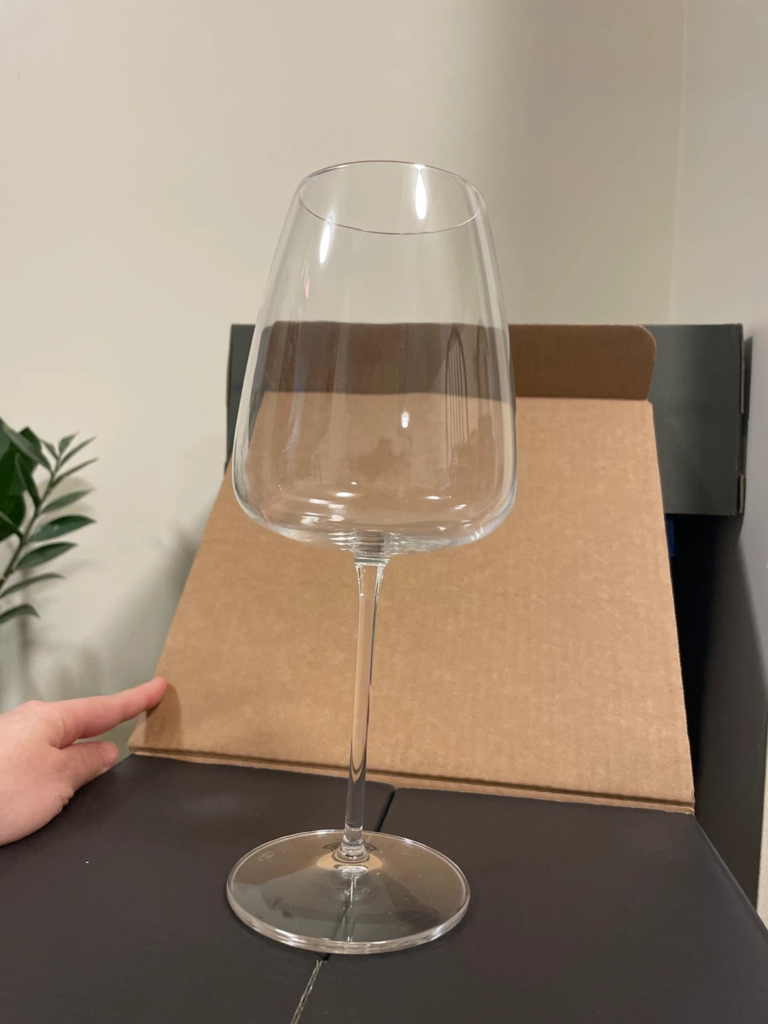 Set of 4 Stemmed Wine Glasses - 23 1/4 oz - photo 5