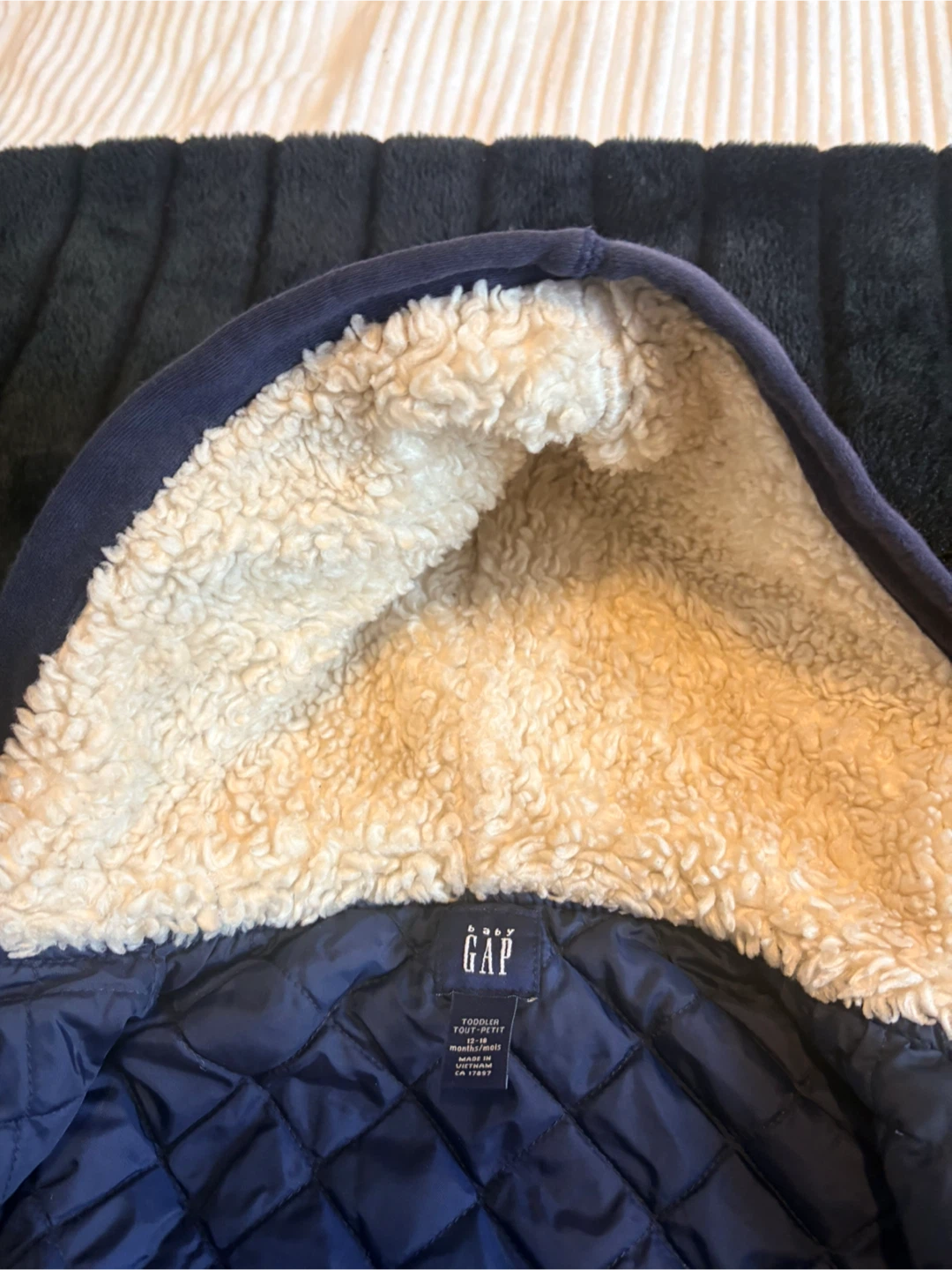 Toddler Boys GAP Fleece Lined Hoodie - photo 4