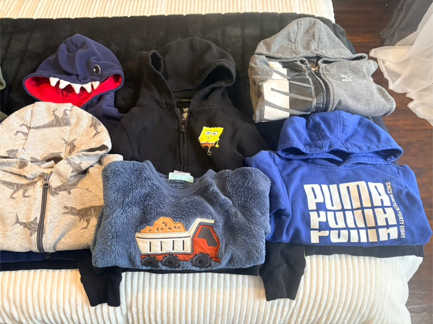 Bundle of Boys' Hoodies - Various Brands and Sizes - photo 2
