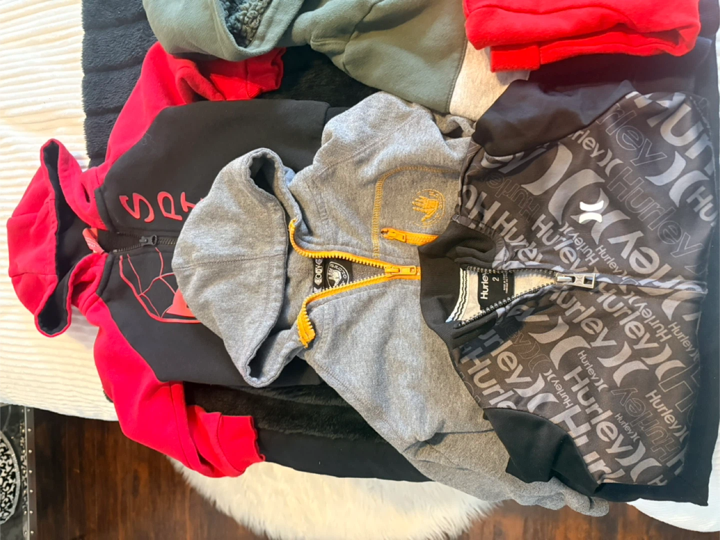 Bundle of Boys' Hoodies - Various Brands and Sizes - photo 3