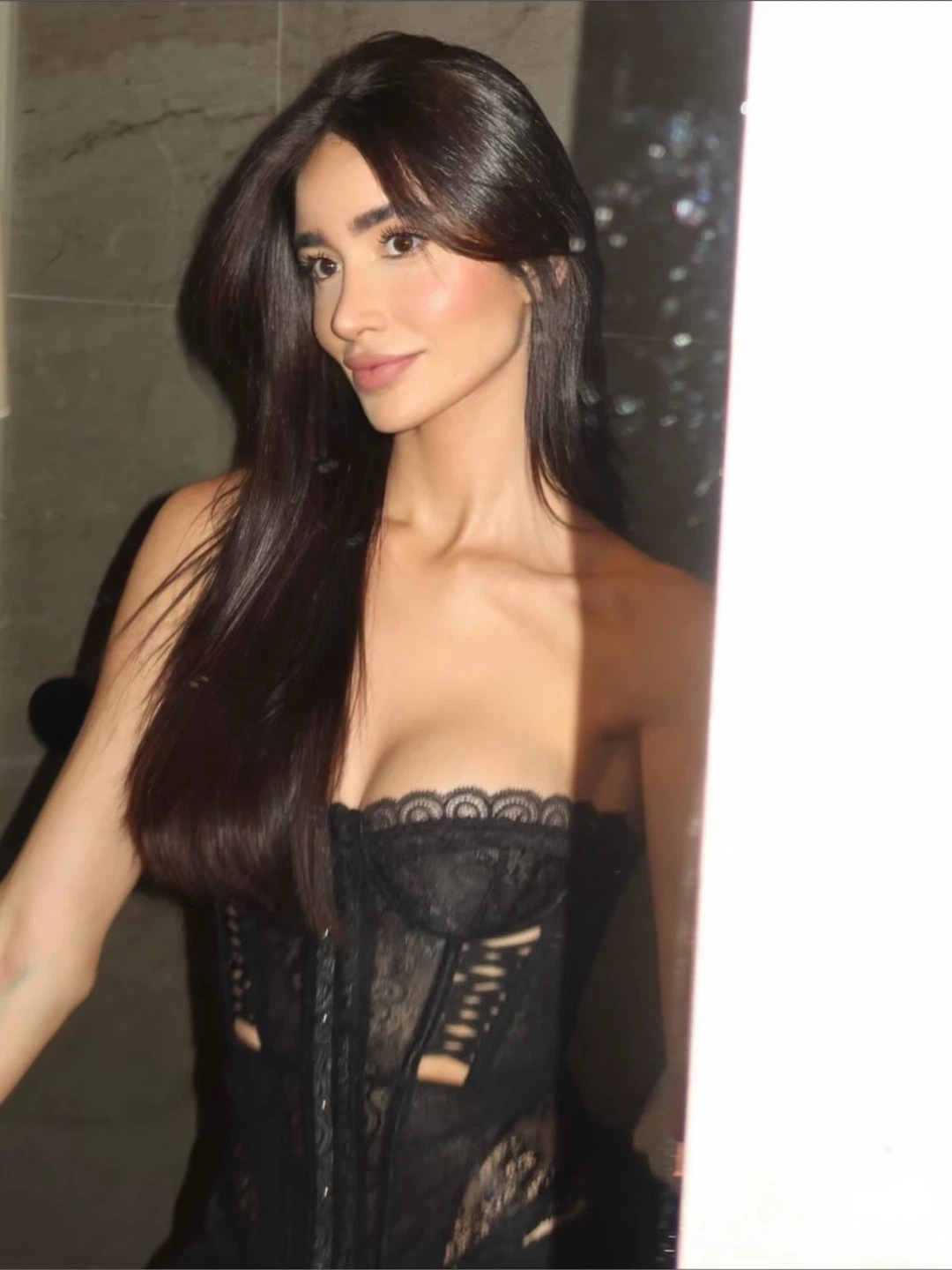 Black Lace Corset Top - photo 5