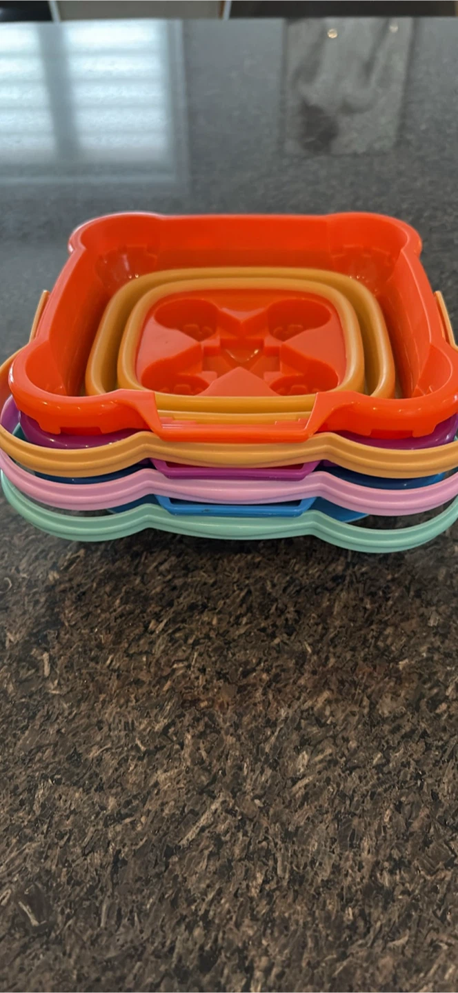 NEW 3 Pk Collapsible Beach Buckets