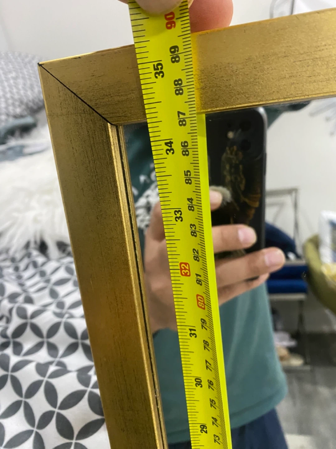 Gold Framed Mirror - photo 5
