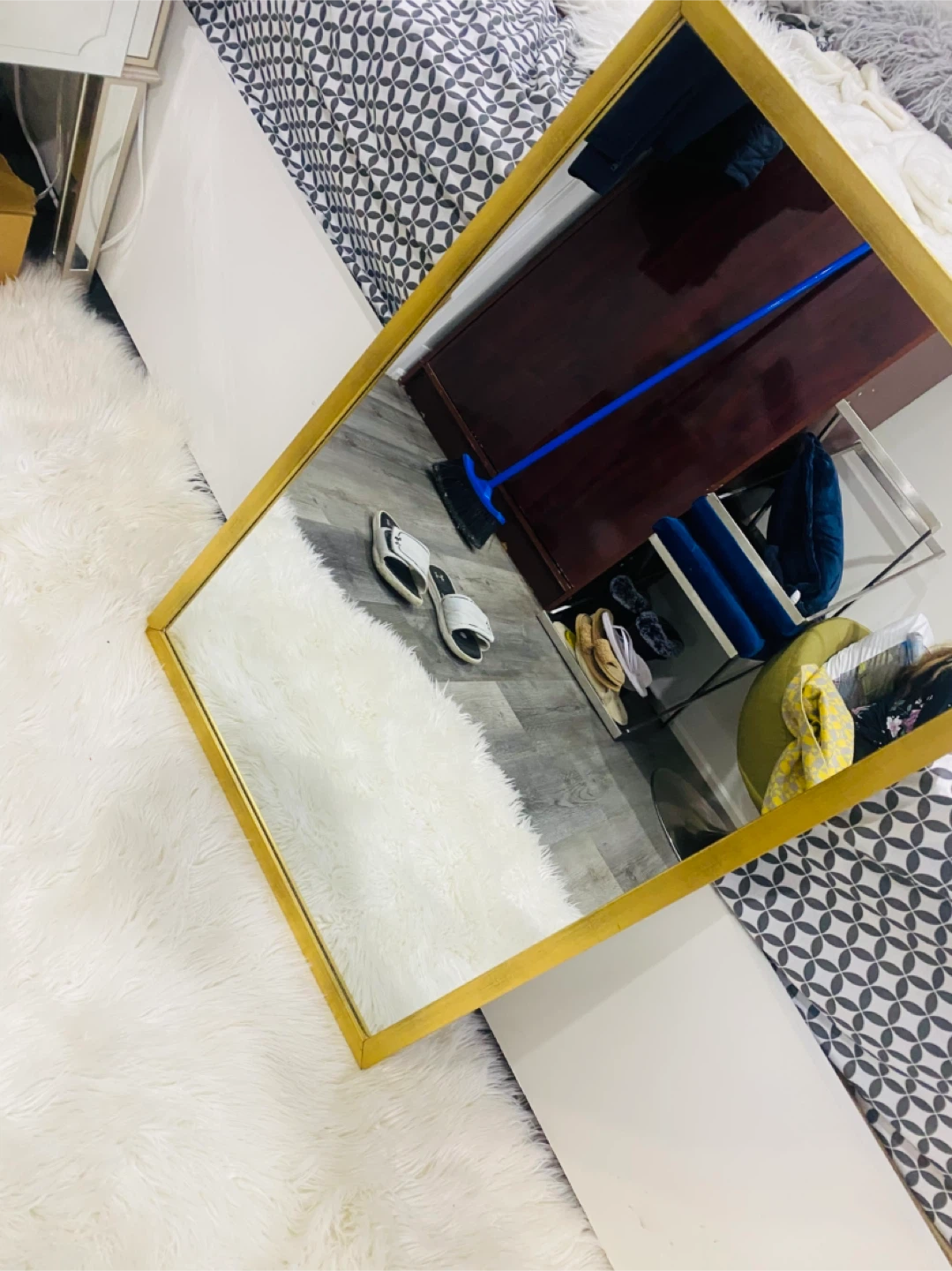 Gold Framed Mirror