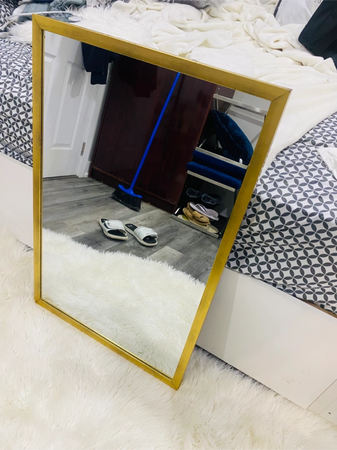 Gold Framed Mirror - photo 3