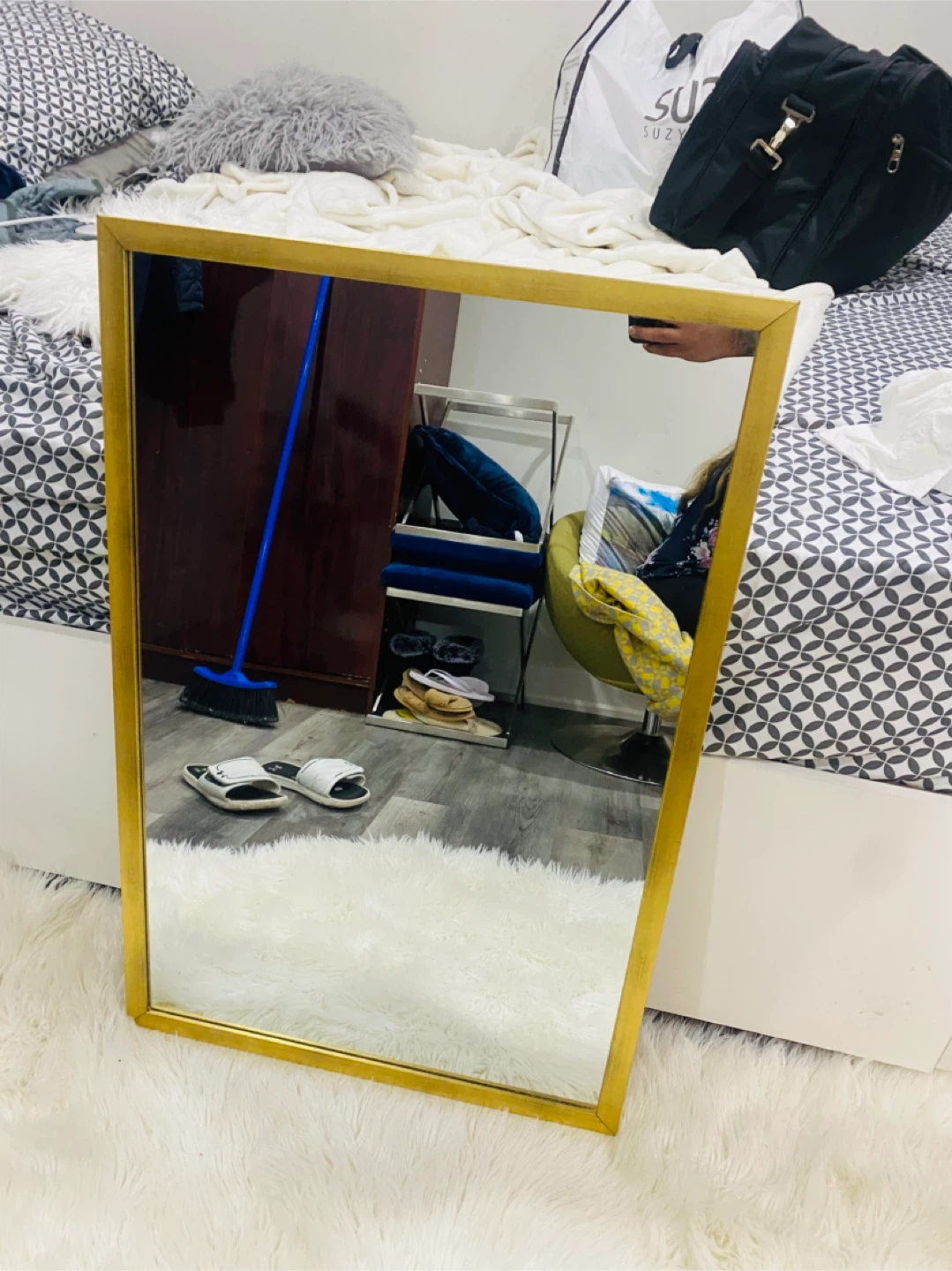 Gold Framed Mirror - photo 2