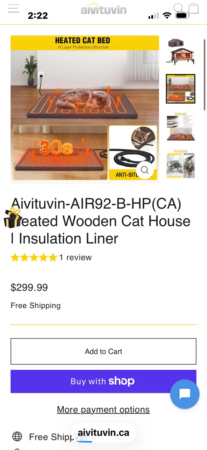 NEW Heated Cat House - photo 3
