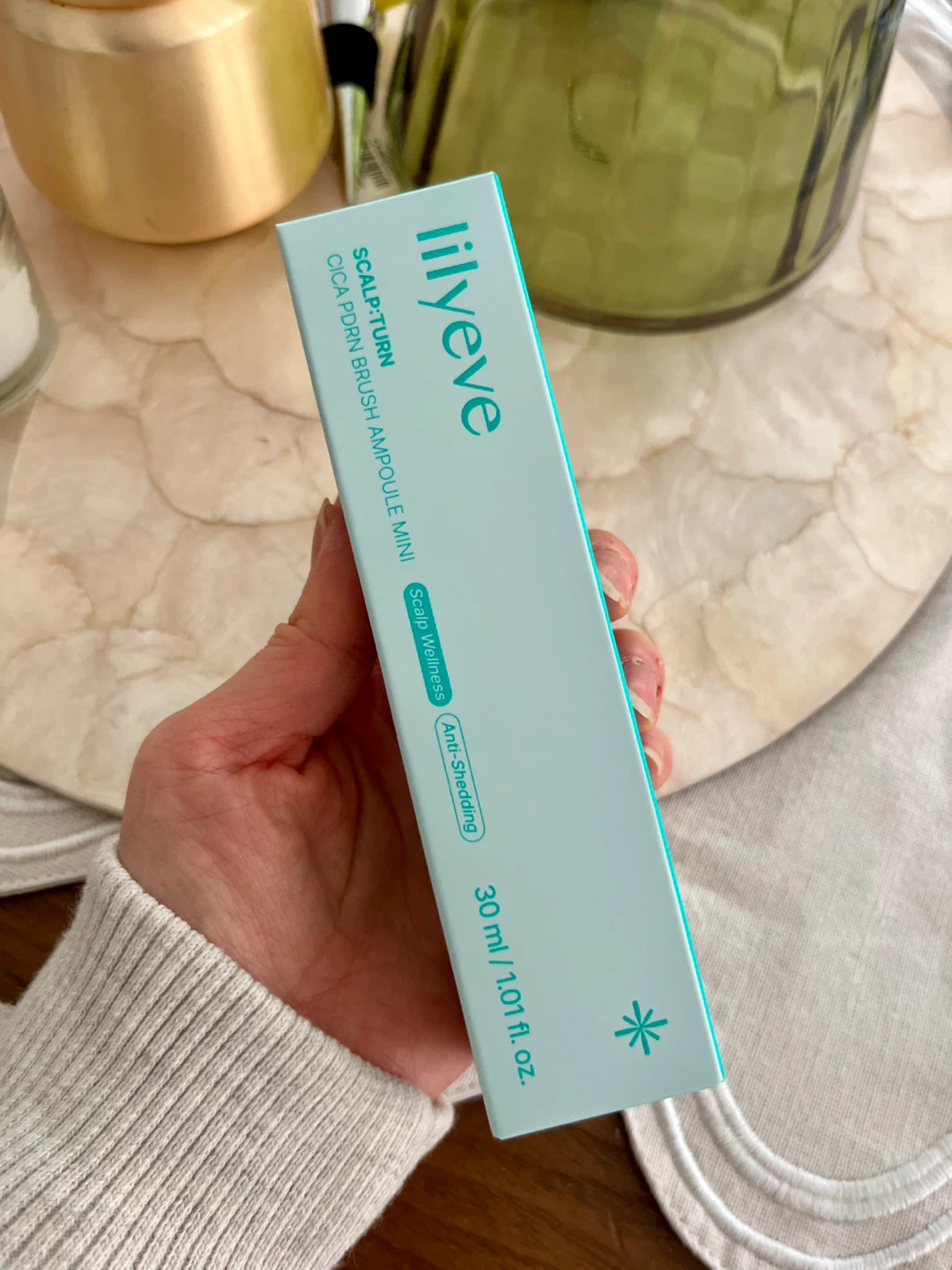 lilyeve Scalp:Turn Cica PDRN Brush Ampoule  30ml