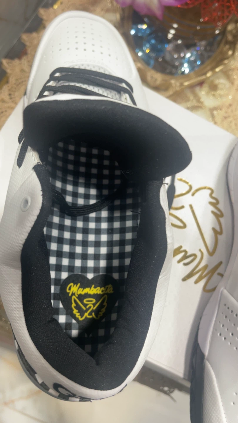 Nike Kobe 4 Protro "Gigi" White Black Gold - photo 5
