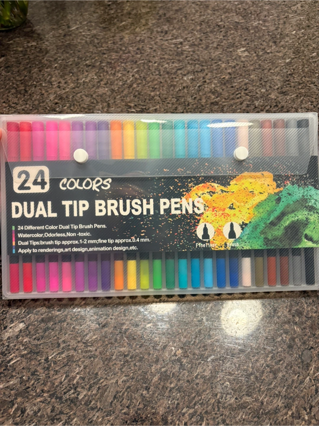 NEW 24 Dual Tipped Markers