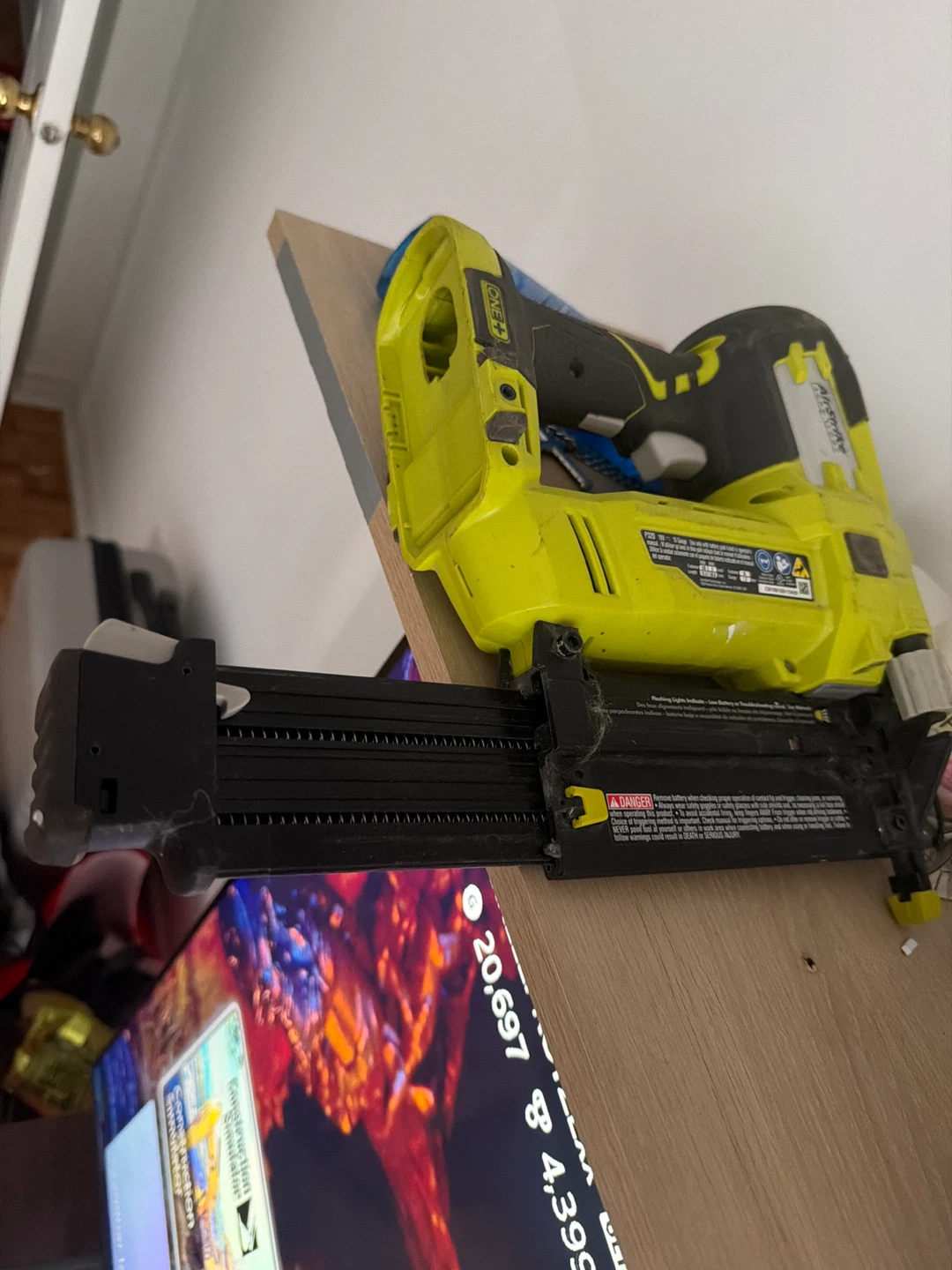 Ryobi AirStrike Nail Gun - photo 4