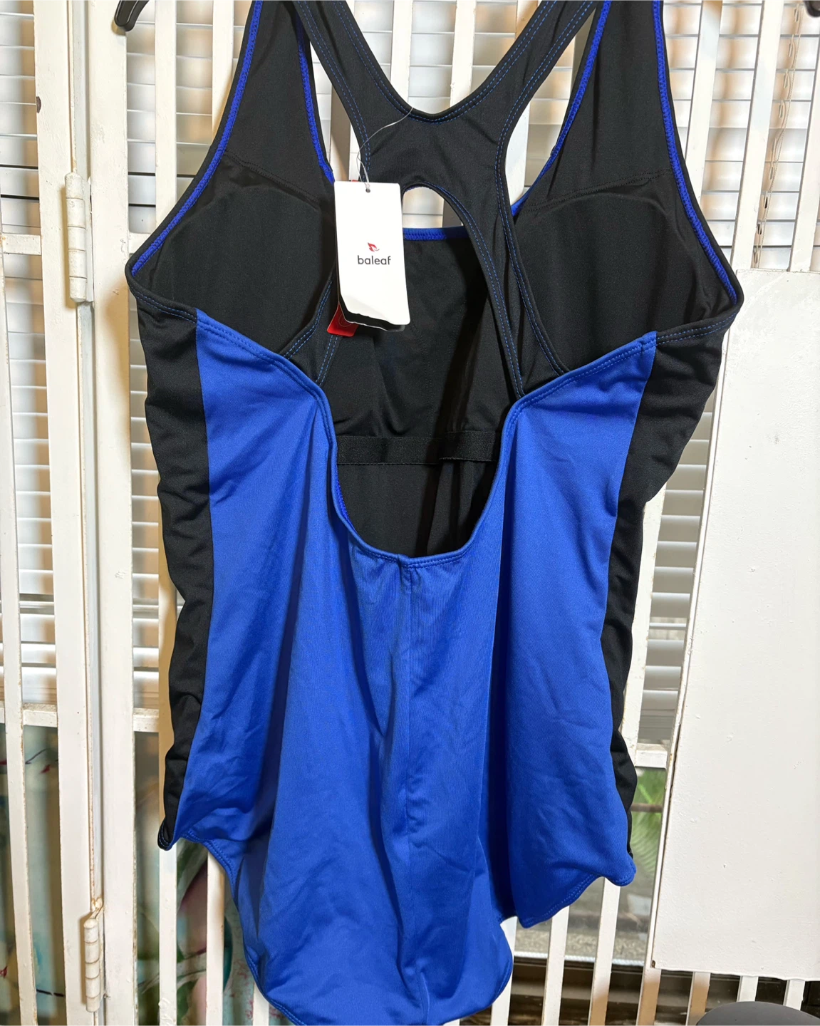 BALEAF Women's Blue Black Swimsuit Size 2XL UPF 50+ - photo 3