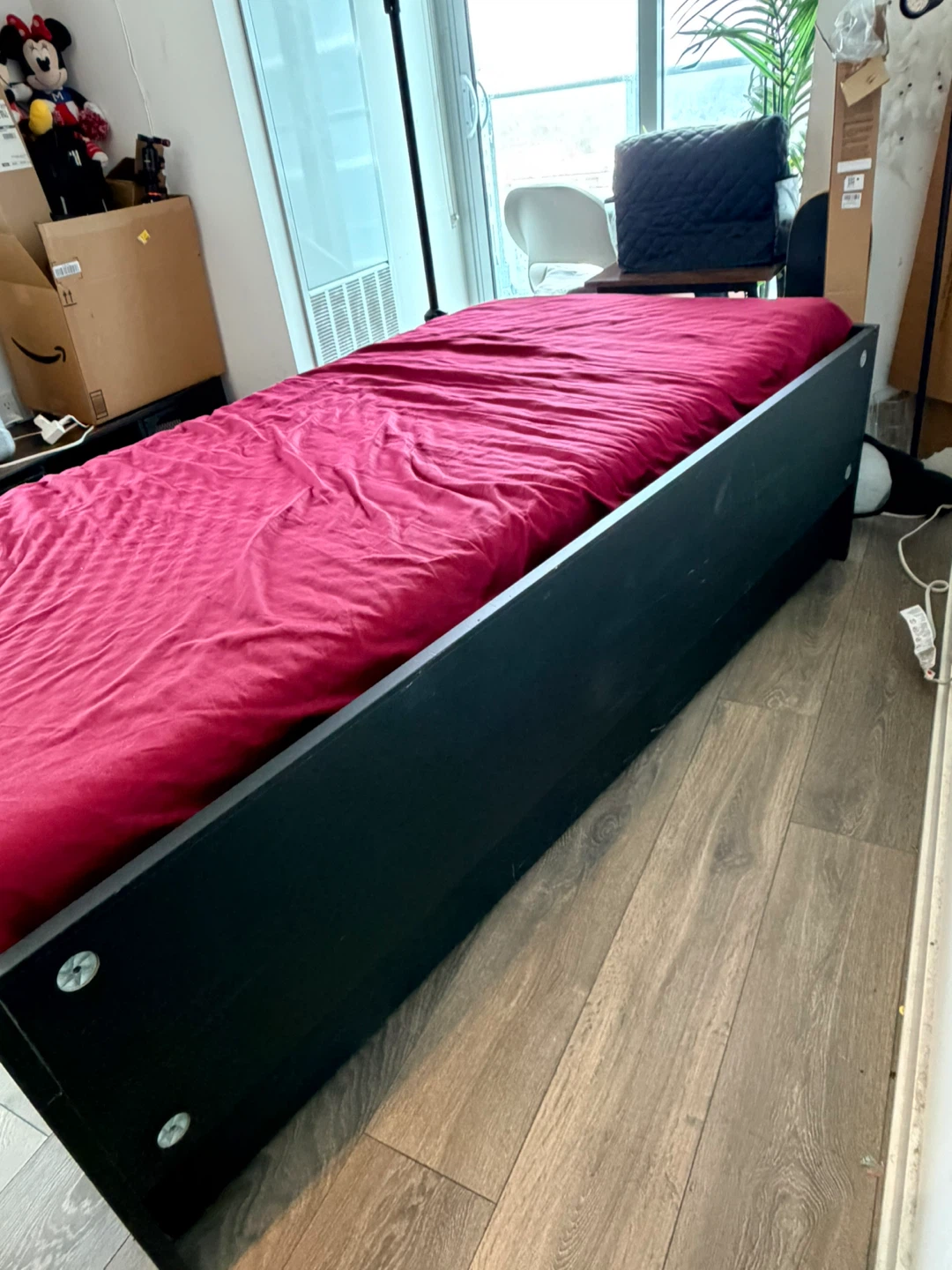 IKEA BRIMNES Daybed Frame with 2 Drawers - Twin, Black - photo 5