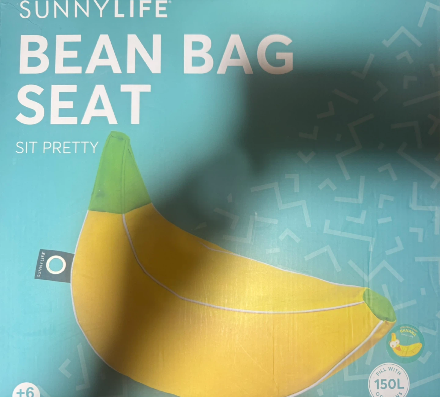Sunnylife Banana Bean Bag Seat