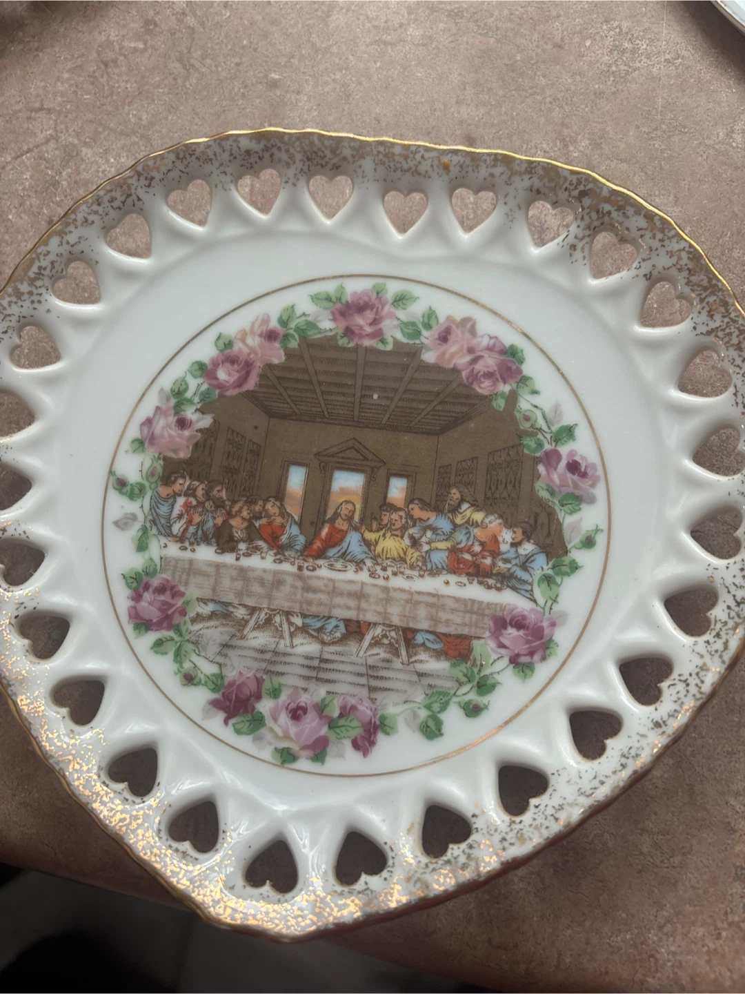 L'Amour China Decorative Plate - The Last Supper - photo 3