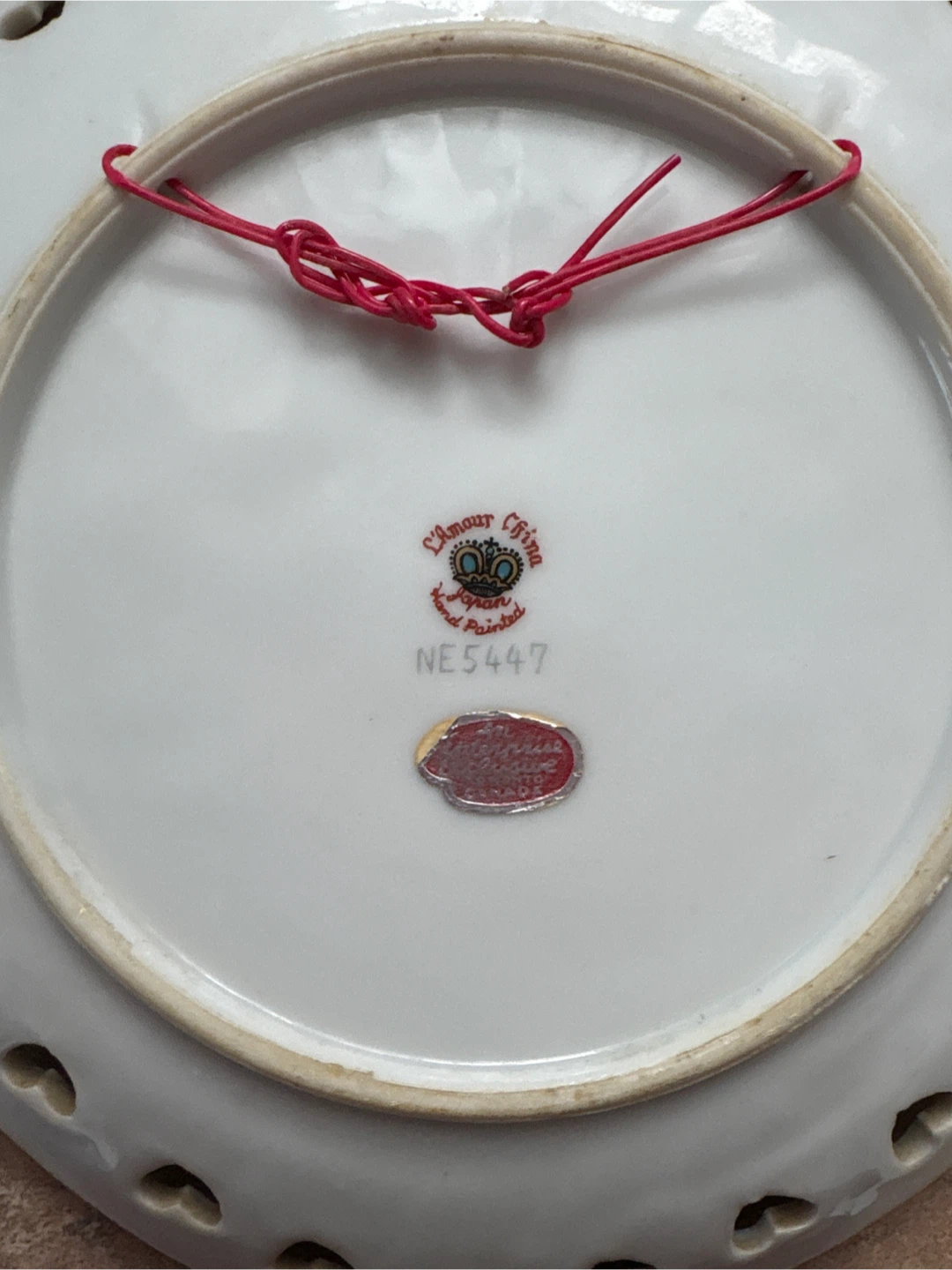 L'Amour China Decorative Plate - The Last Supper - photo 2