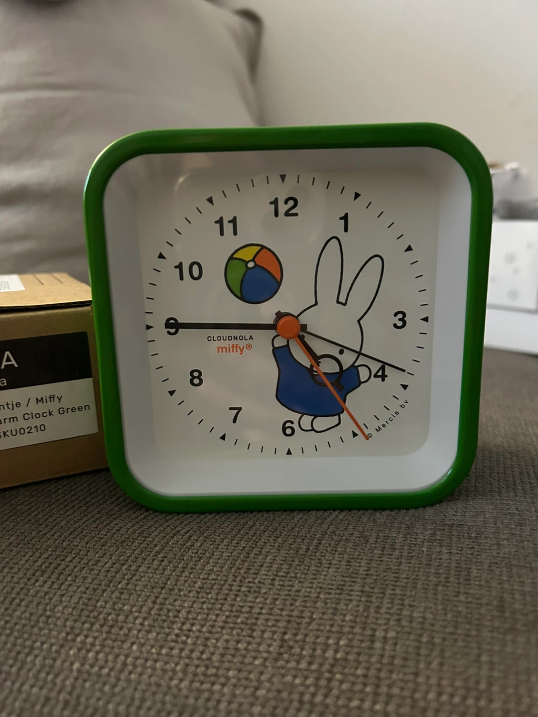 Cloudnola Miffy Alarm Clock Green