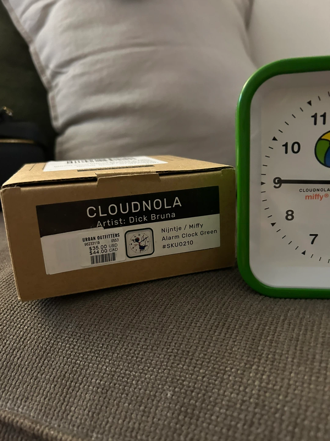 Cloudnola Miffy Alarm Clock Green - photo 2