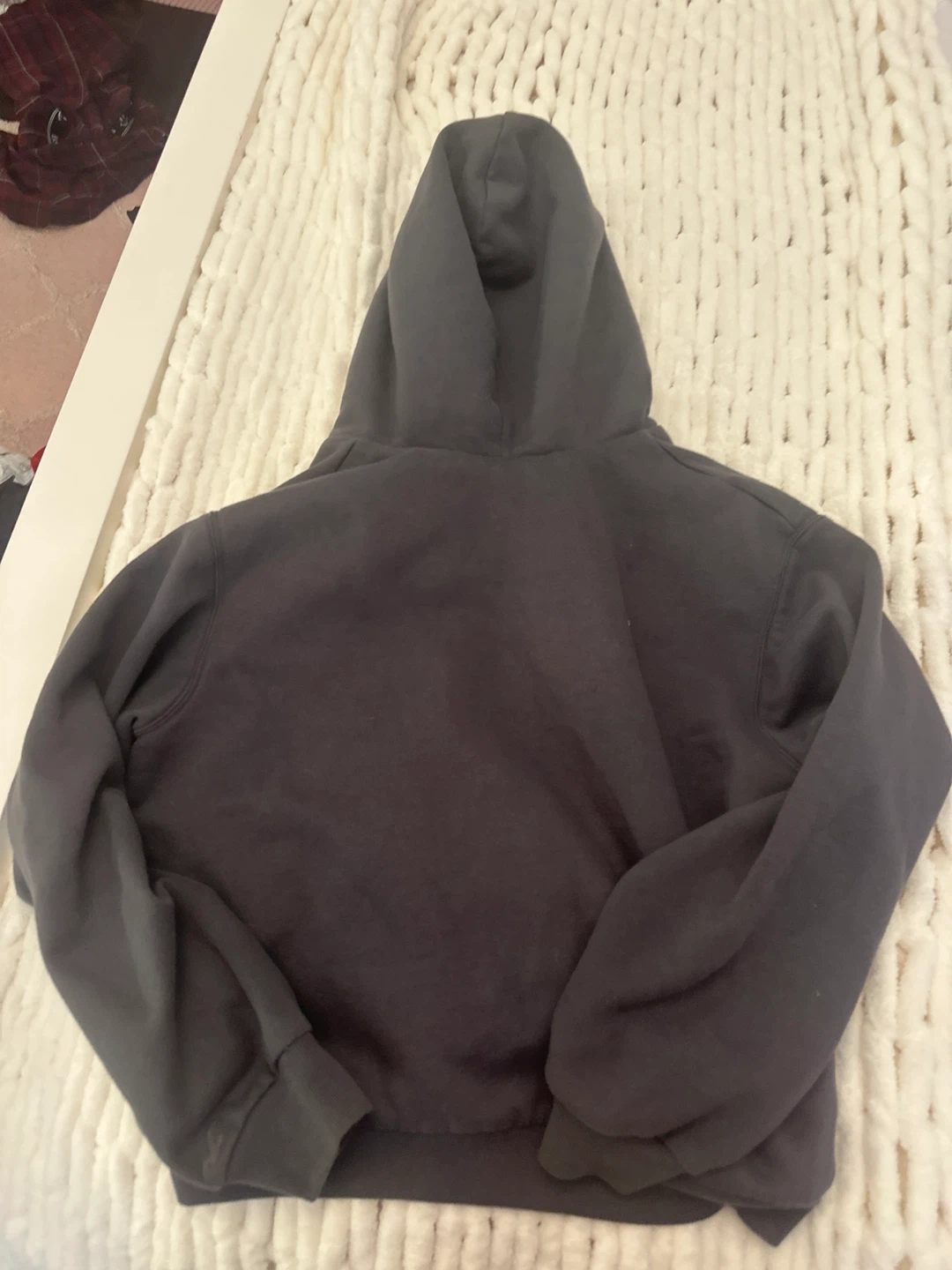 Hollister Zip-Up Fluffy Hoodie - Size M - photo 3