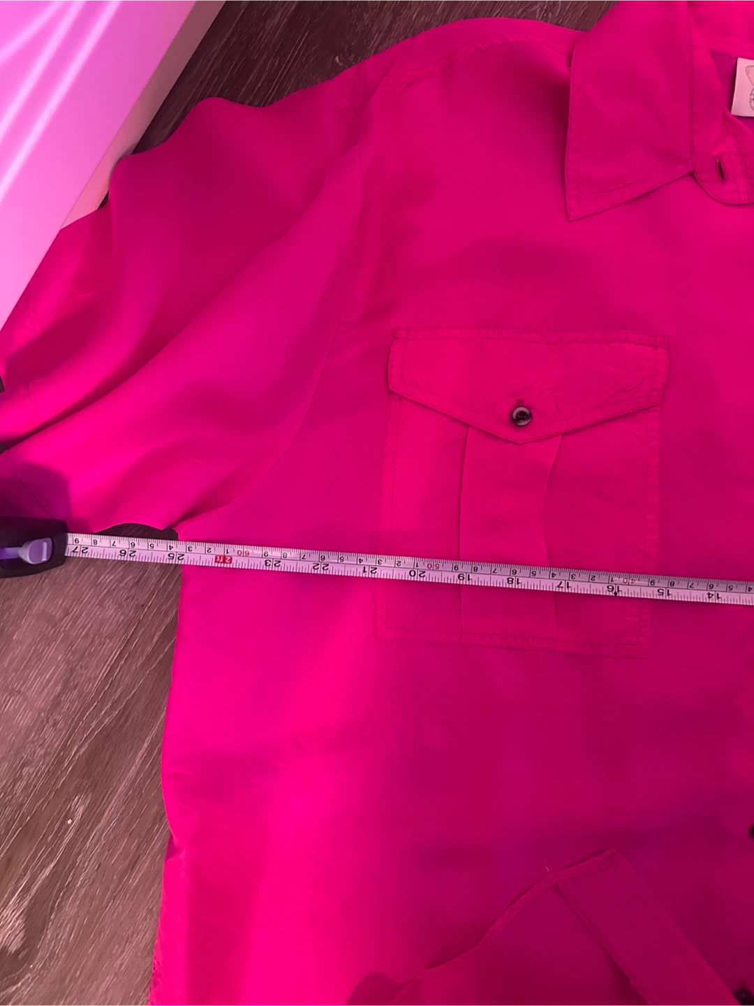 Jessie Women's Size 20 Pink Silk Blouse - photo 5