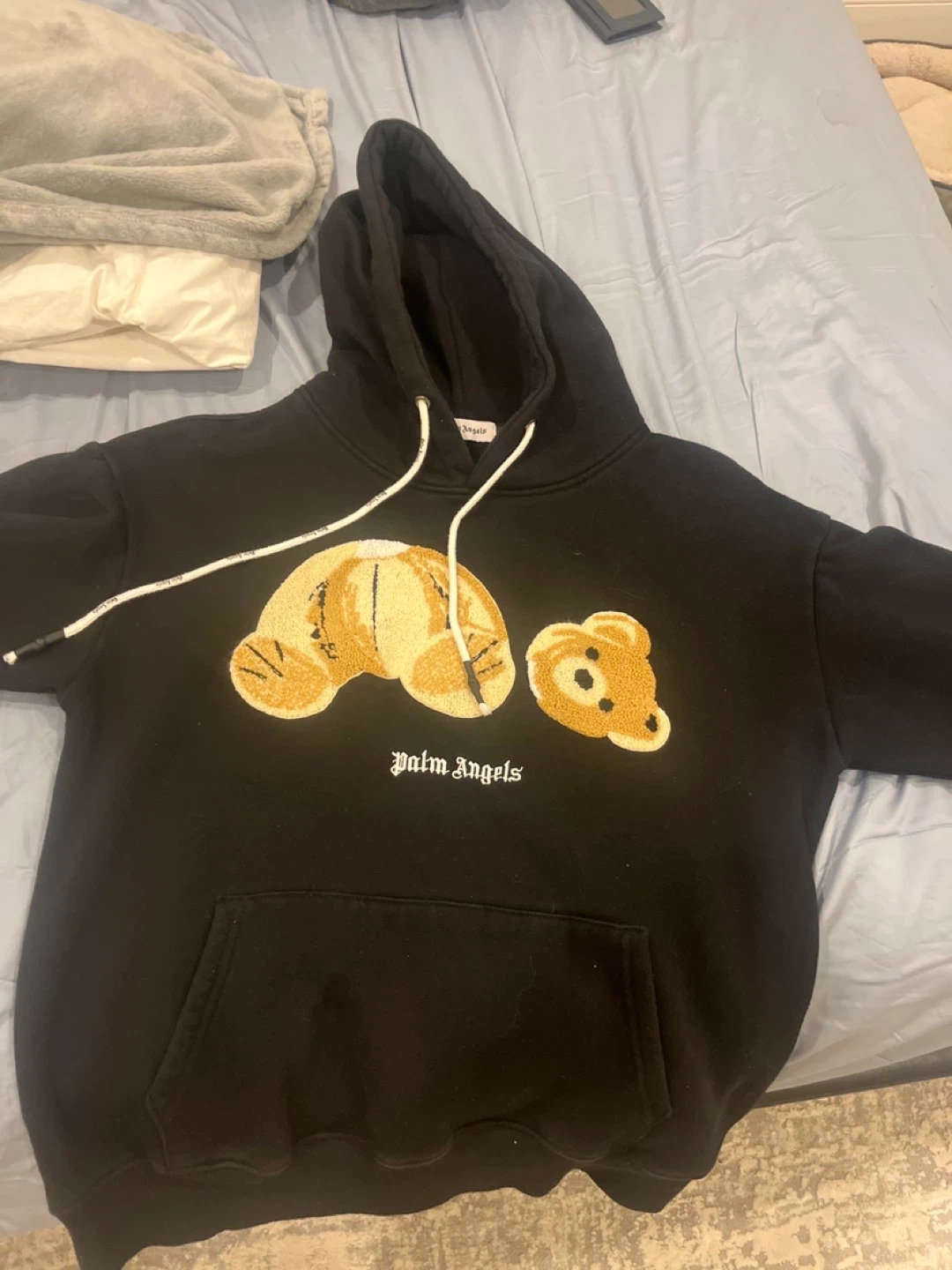 Palm Angels Black Bear Hoodie