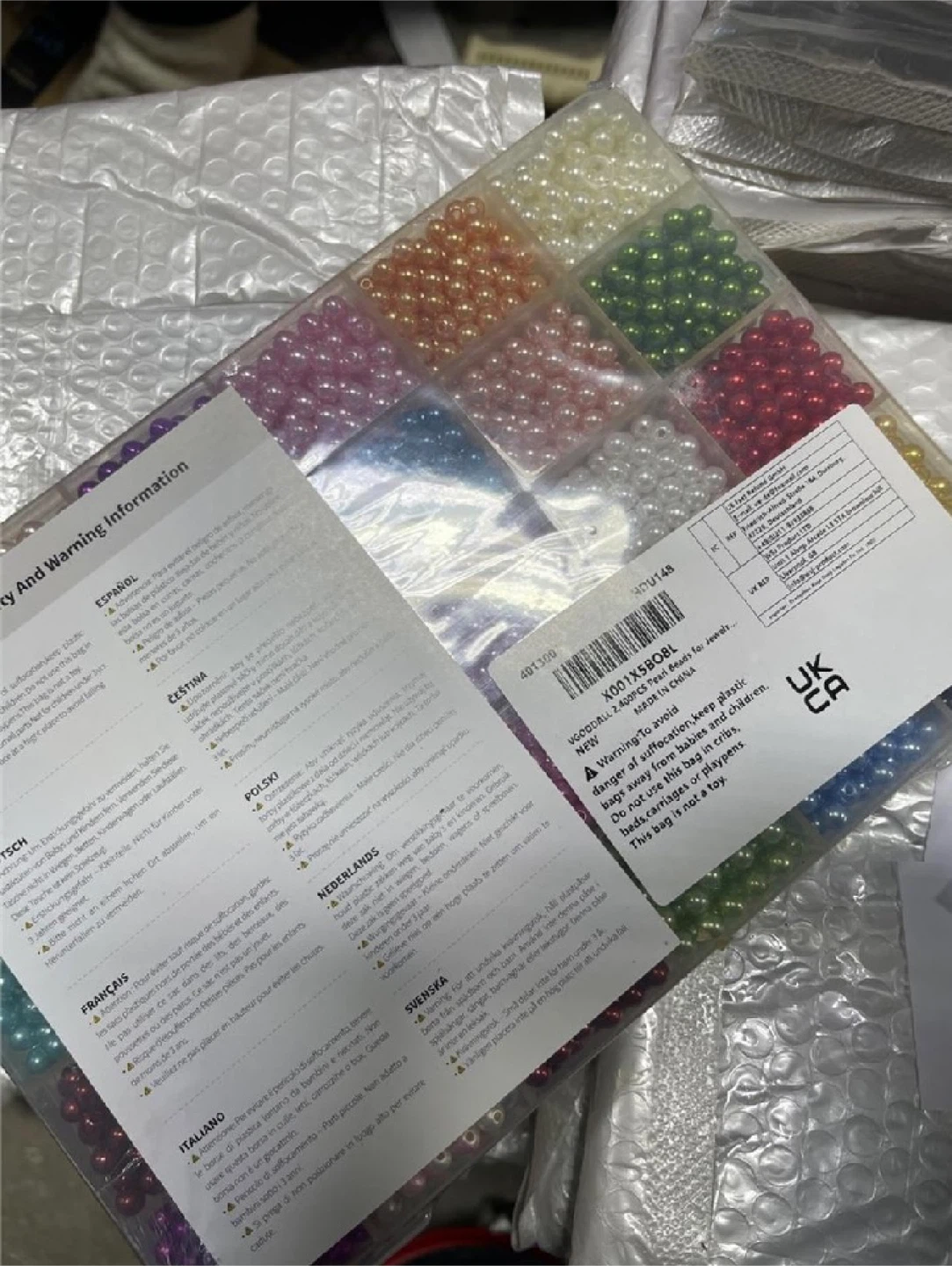 Factory Sealed Pearl Beads for Jewelry Making - photo 4