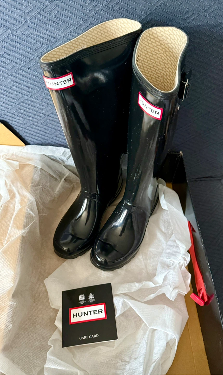 New Hunter Original Tall Gloss Rain Boots